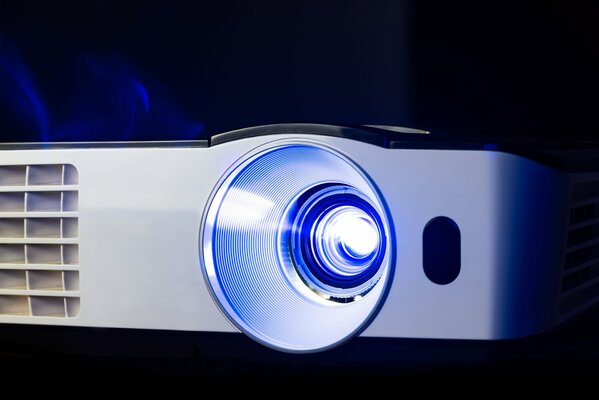 Home projector for watching movies