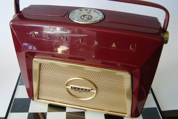 Belle photo d une radio Vintage