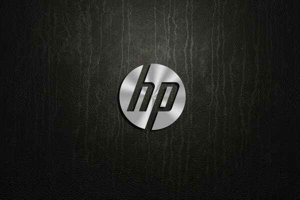 HP Metall silbernes Logo