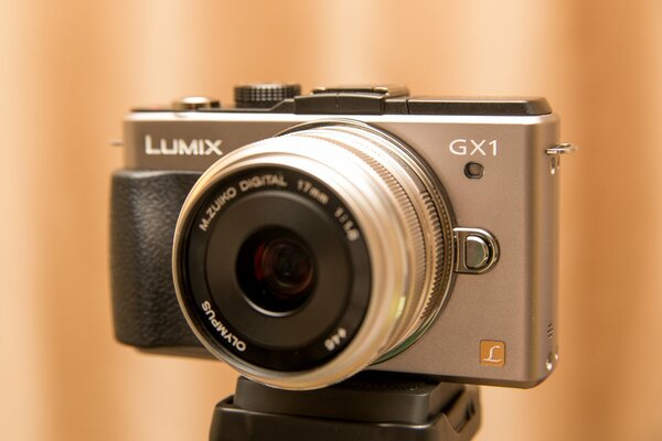 Lumix camera close-up