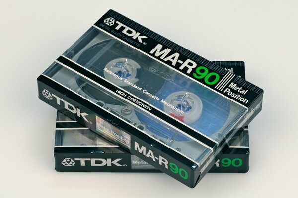 Ancienne cassette de musique tdk