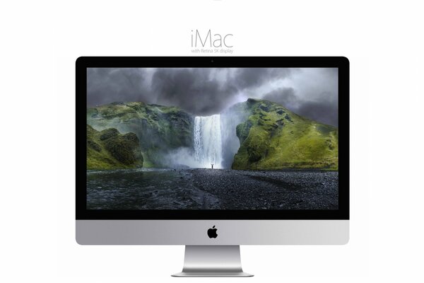 Potente computer iMac ad alta risoluzione