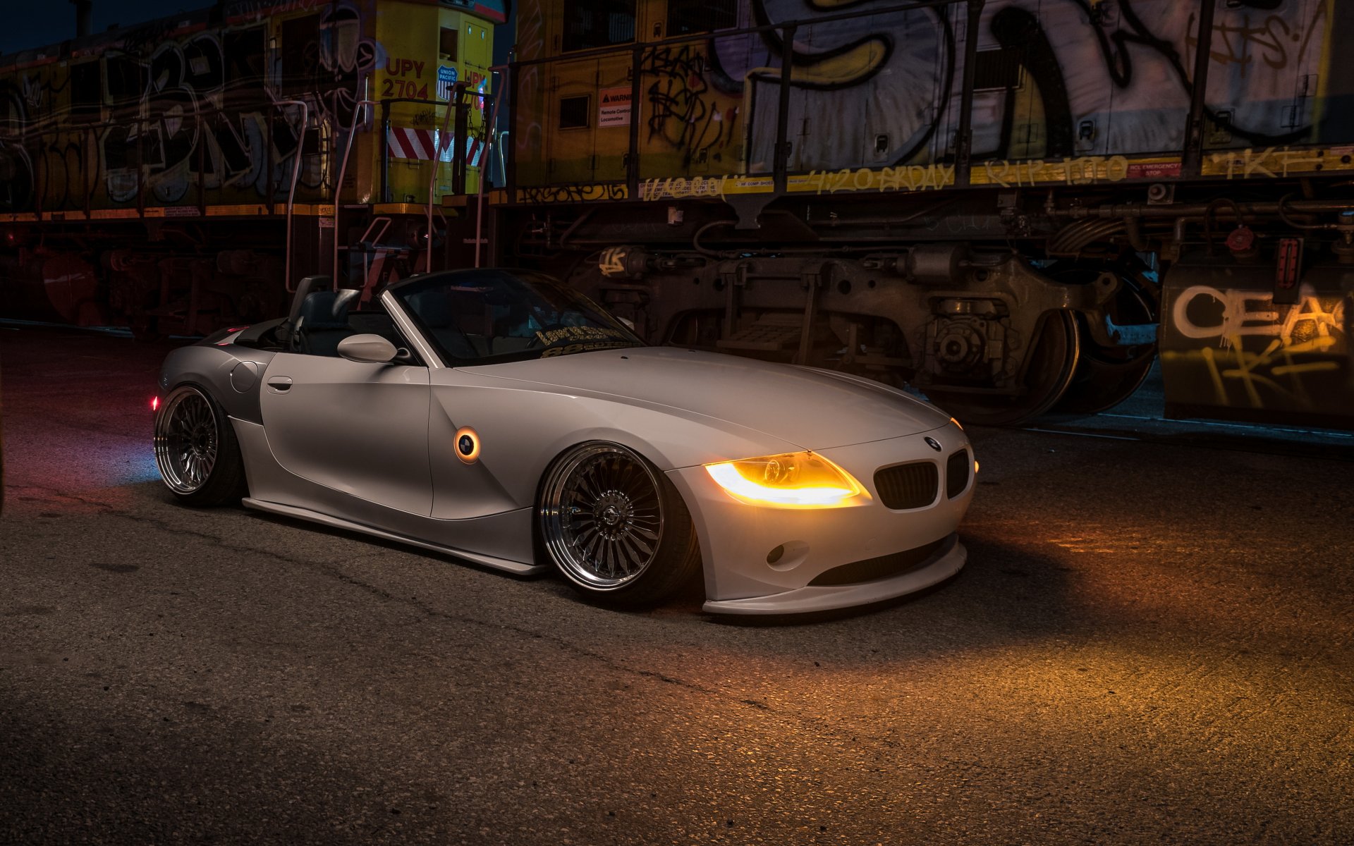 bmw z4 voiture tuning position nuit