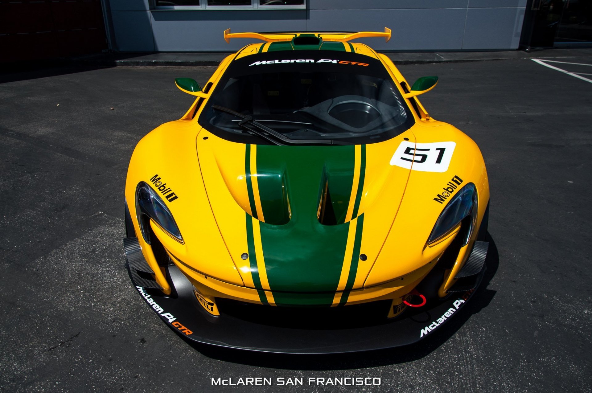 mclaren gtr p1 2015 naklejki asfalt