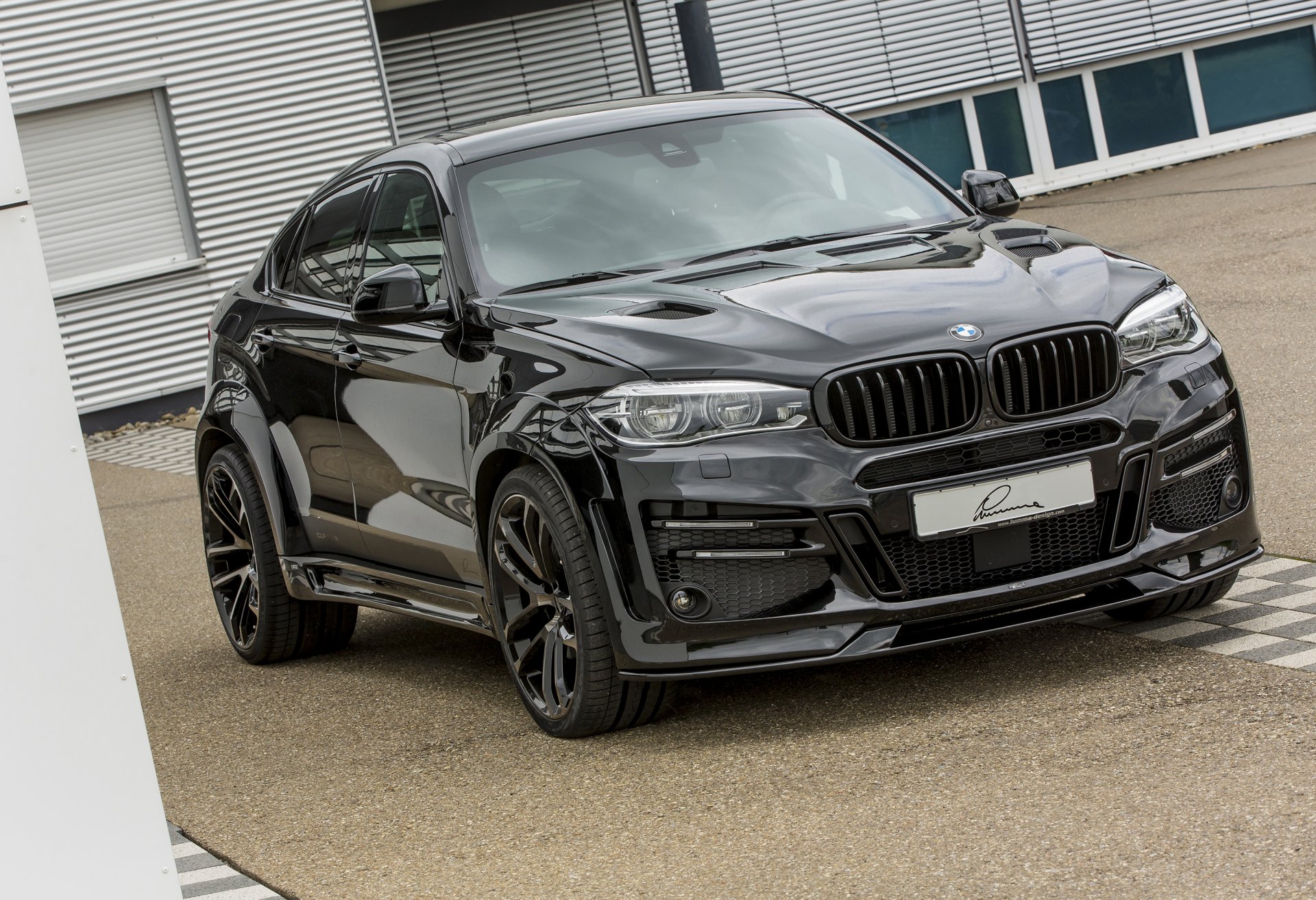 2015 г. lumma design clr bmw x6 f16 бмв