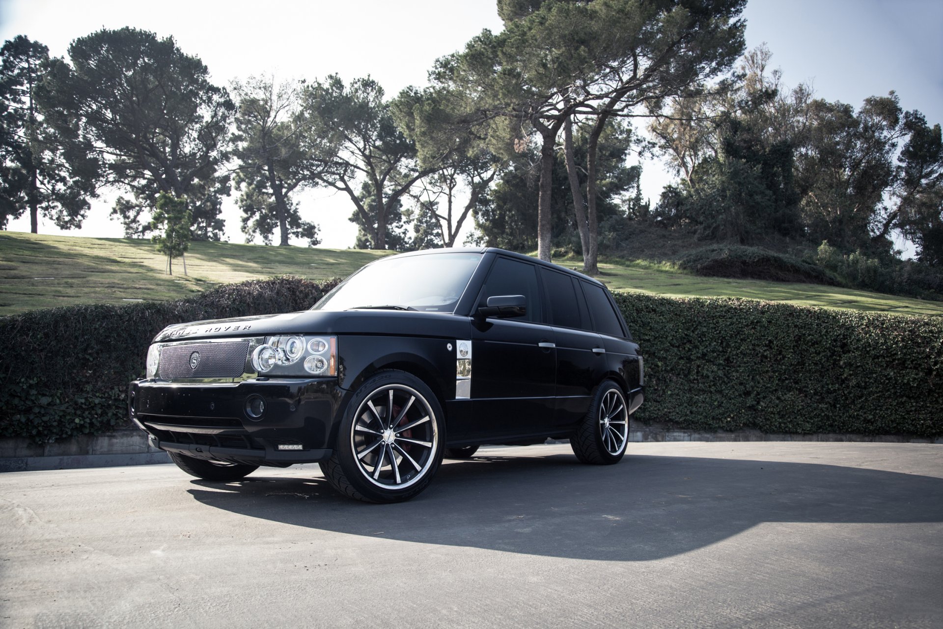 range rover supercharged vossen tuning