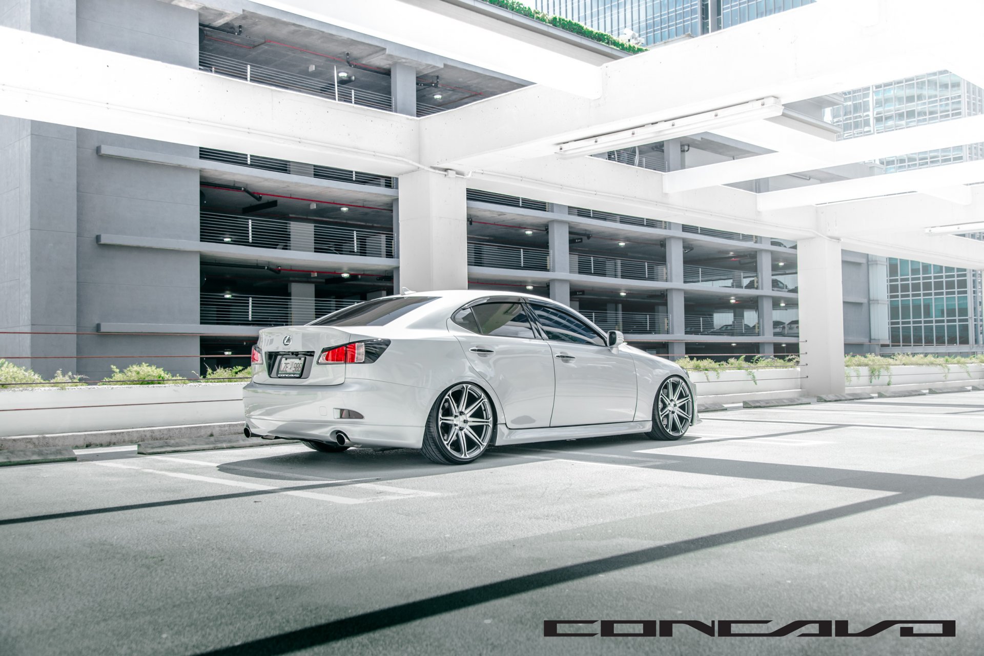 concavo wheels auto car lexus is250 feed