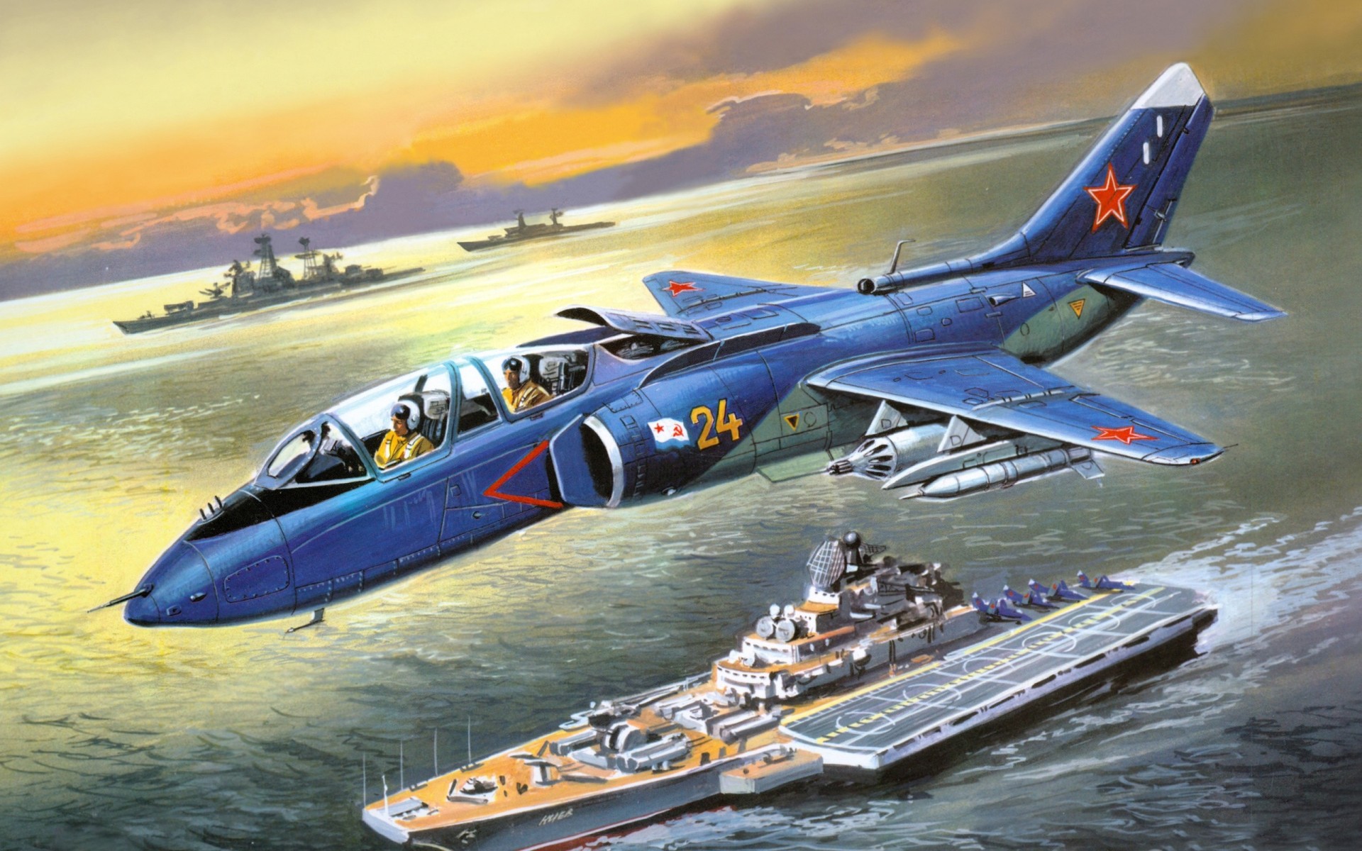 stormtrooper pont marine yak-38 soviétique