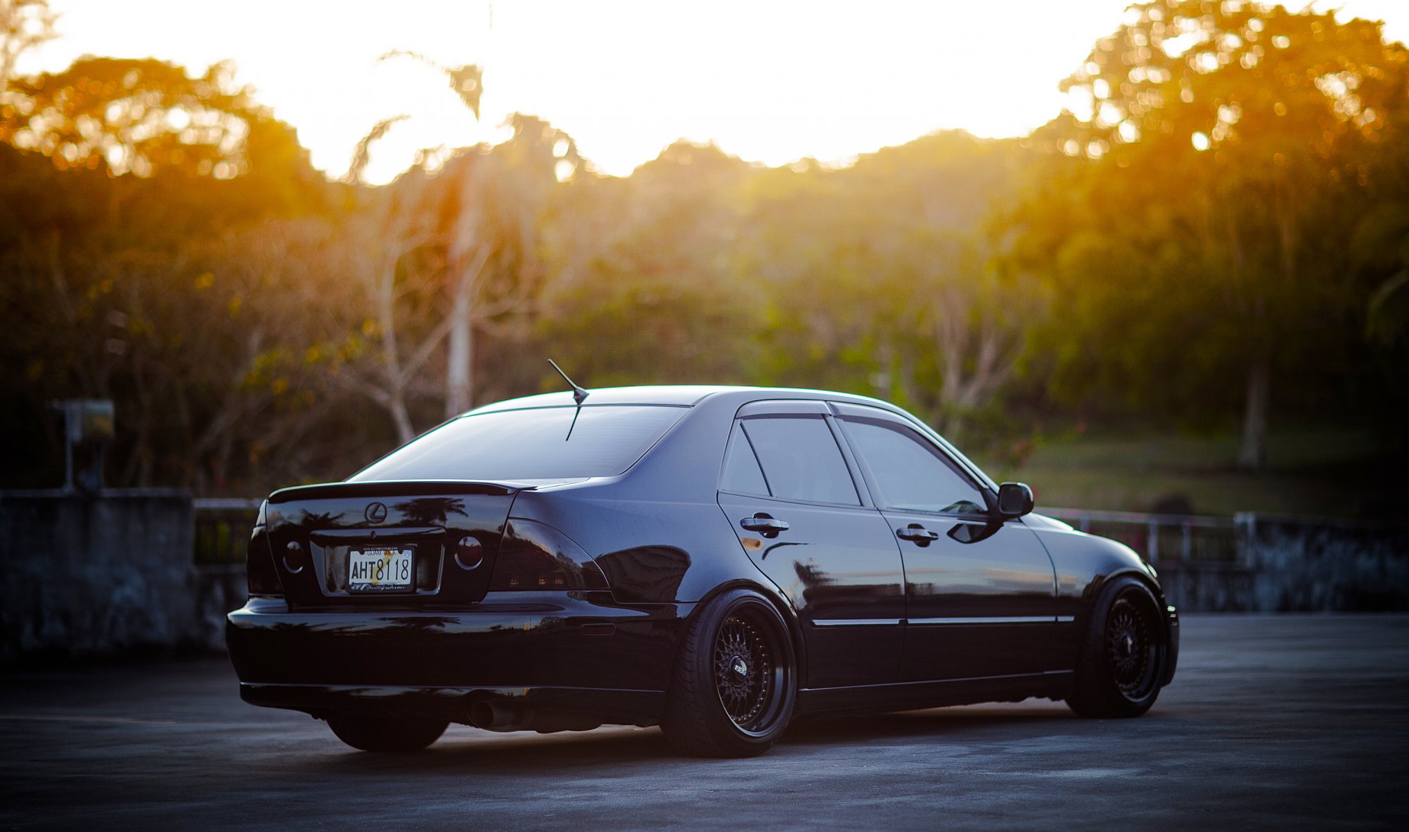 lexus is200 schwarz lexus tuning