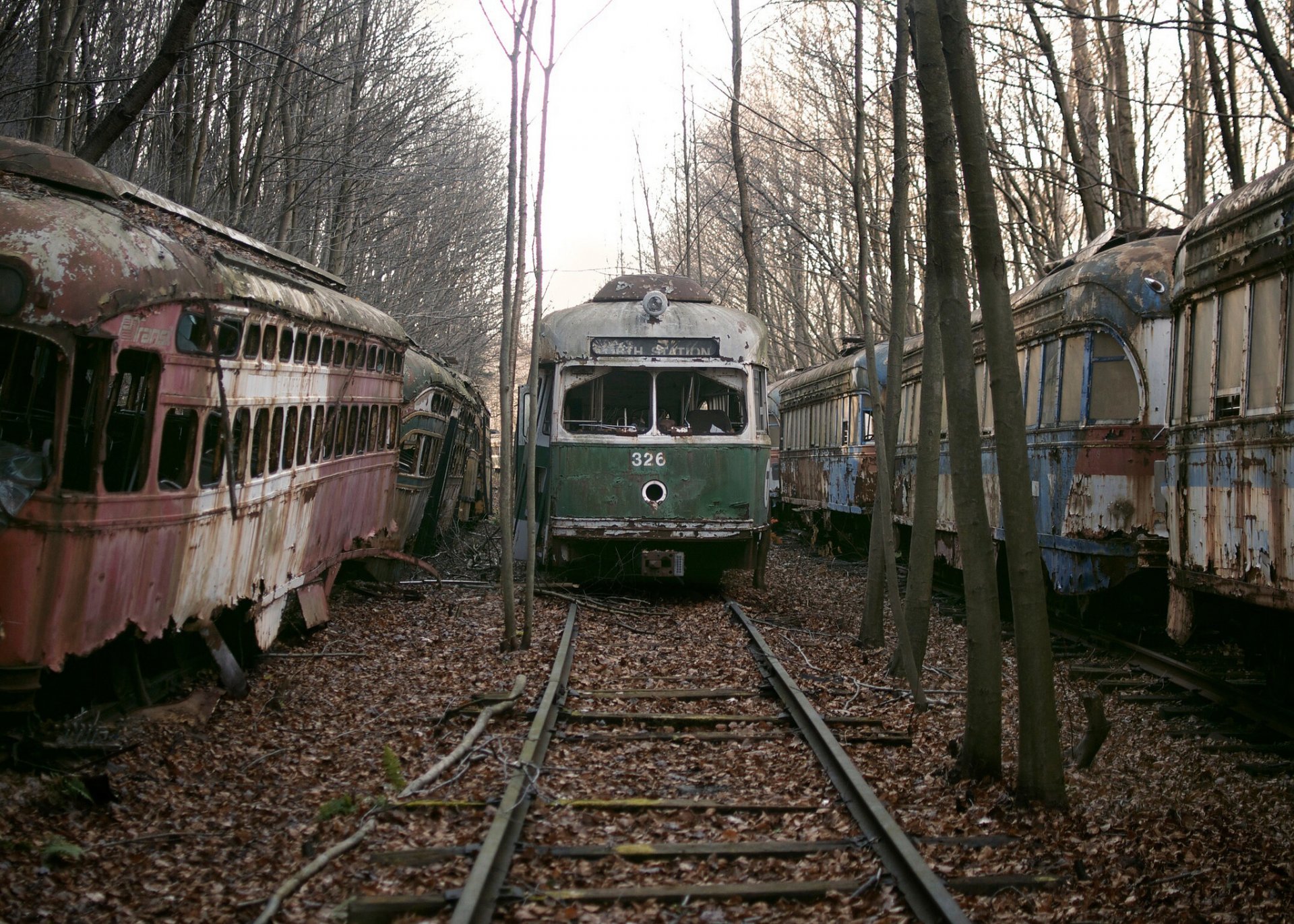 straßenbahn straße schrott