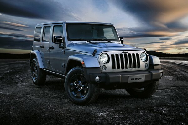 Silver jeep wrangler black edition II JK 2015 fondos de pantalla