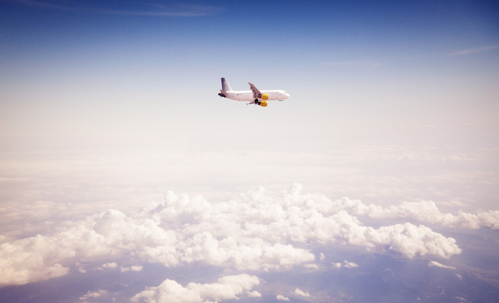 cielo avión nube luis