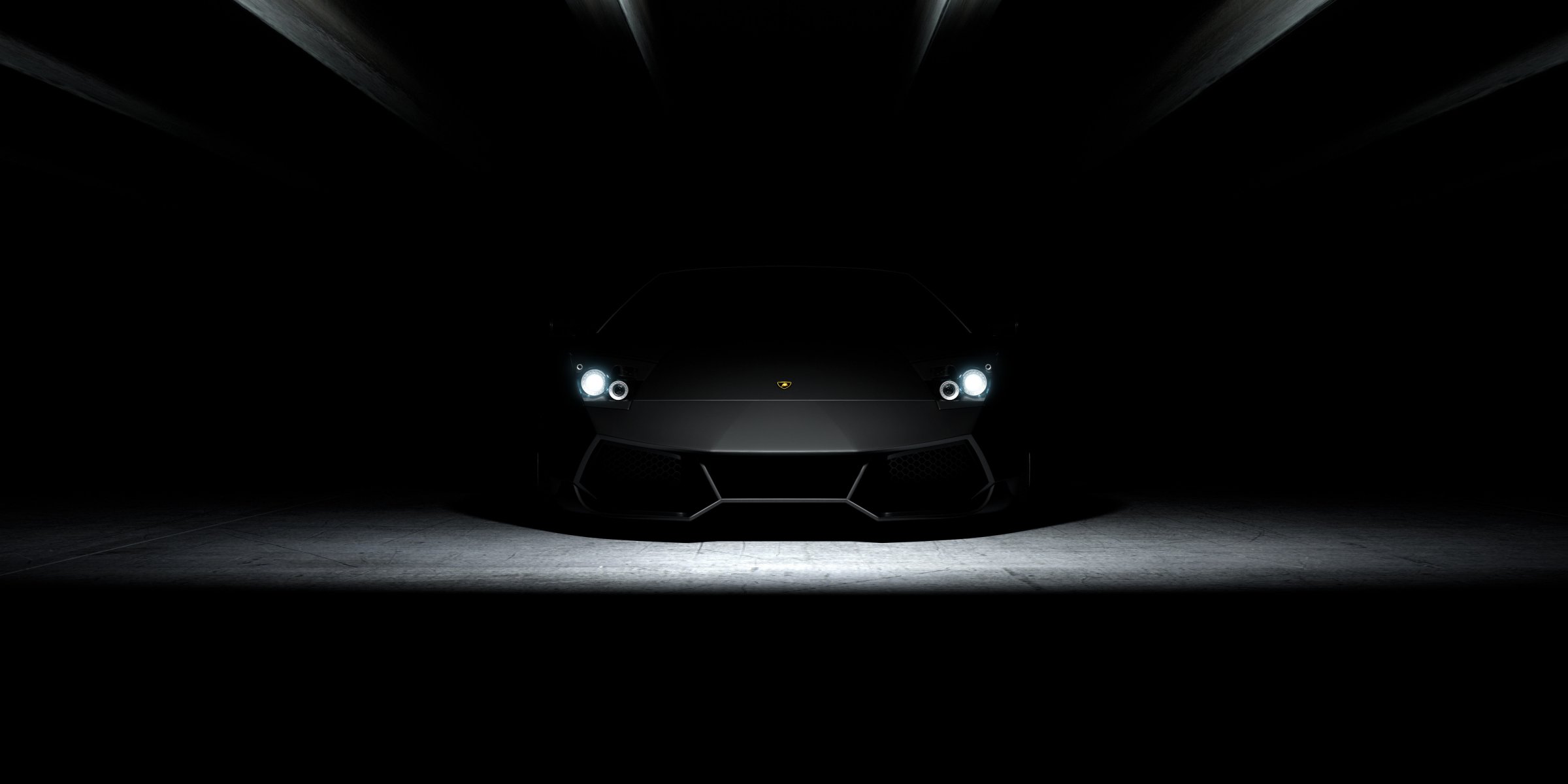 widescreen auto wallpapers свет от фар lamborghini murcielago авто обои ламборджини широкоформатные обои машина авто фары тьма легковые авто транспорт автотранспорт