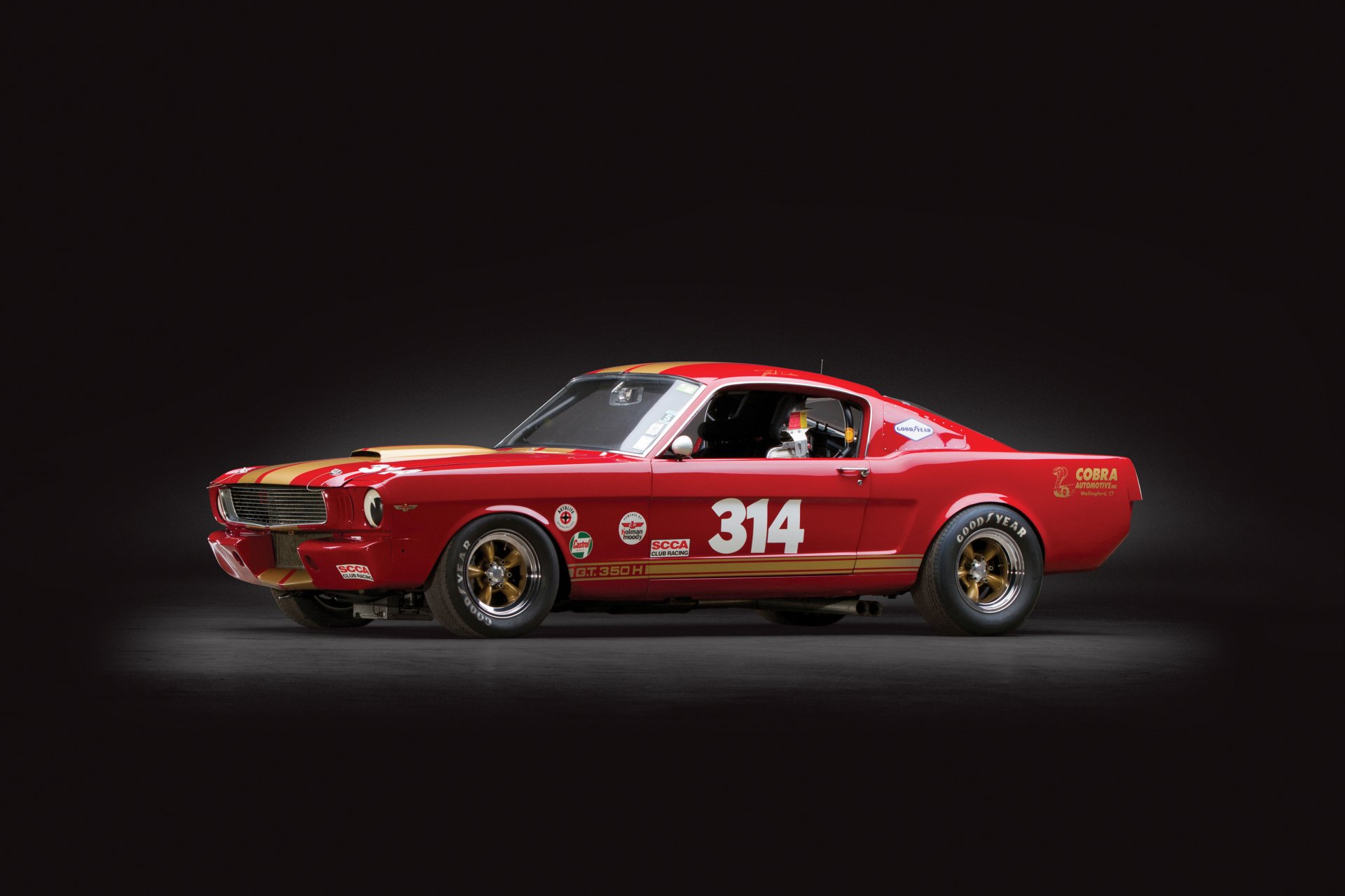 ford mustang shelby gt350h race car