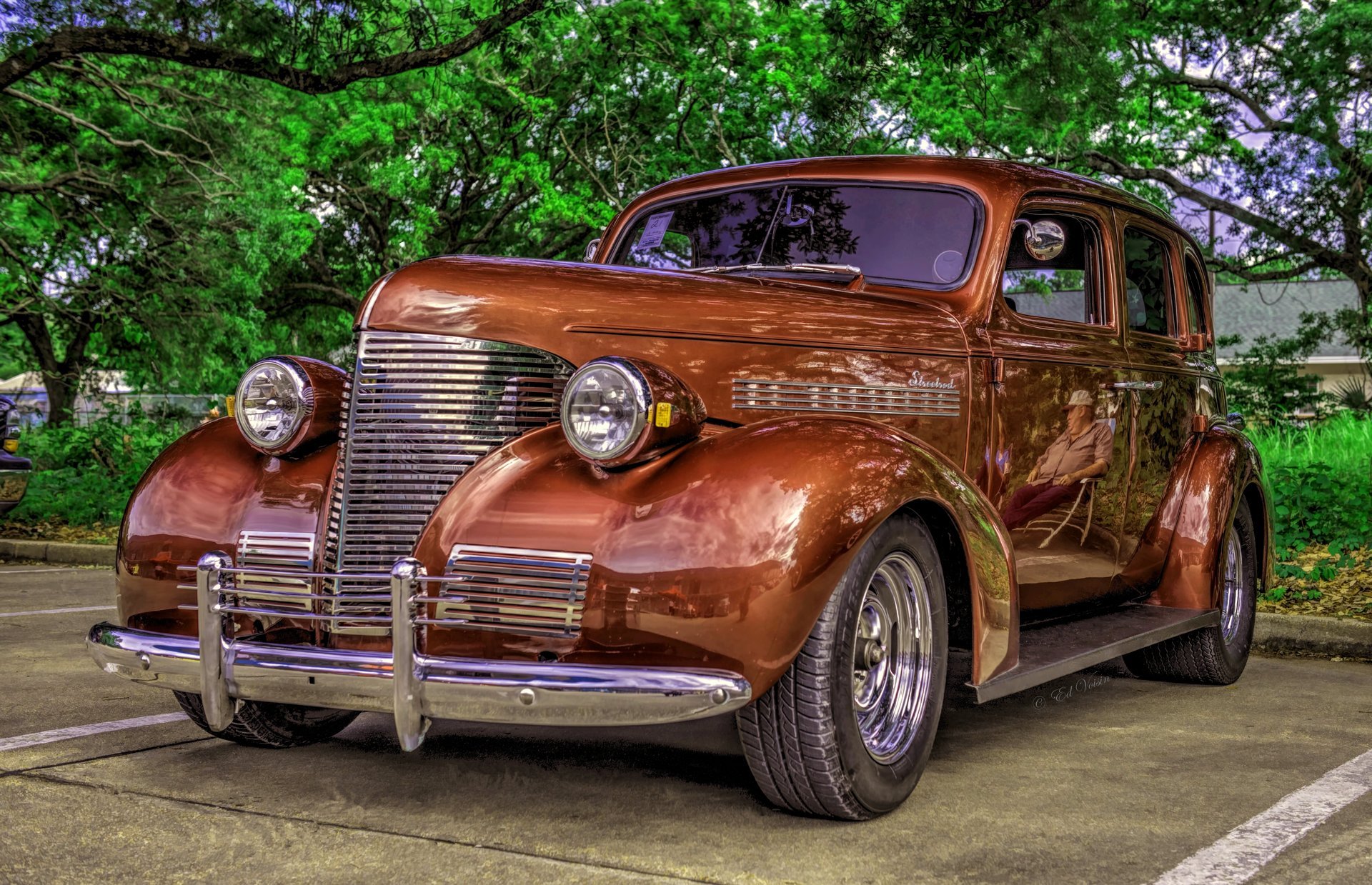 hdr circa 1930 chevy олдтаймер стиль