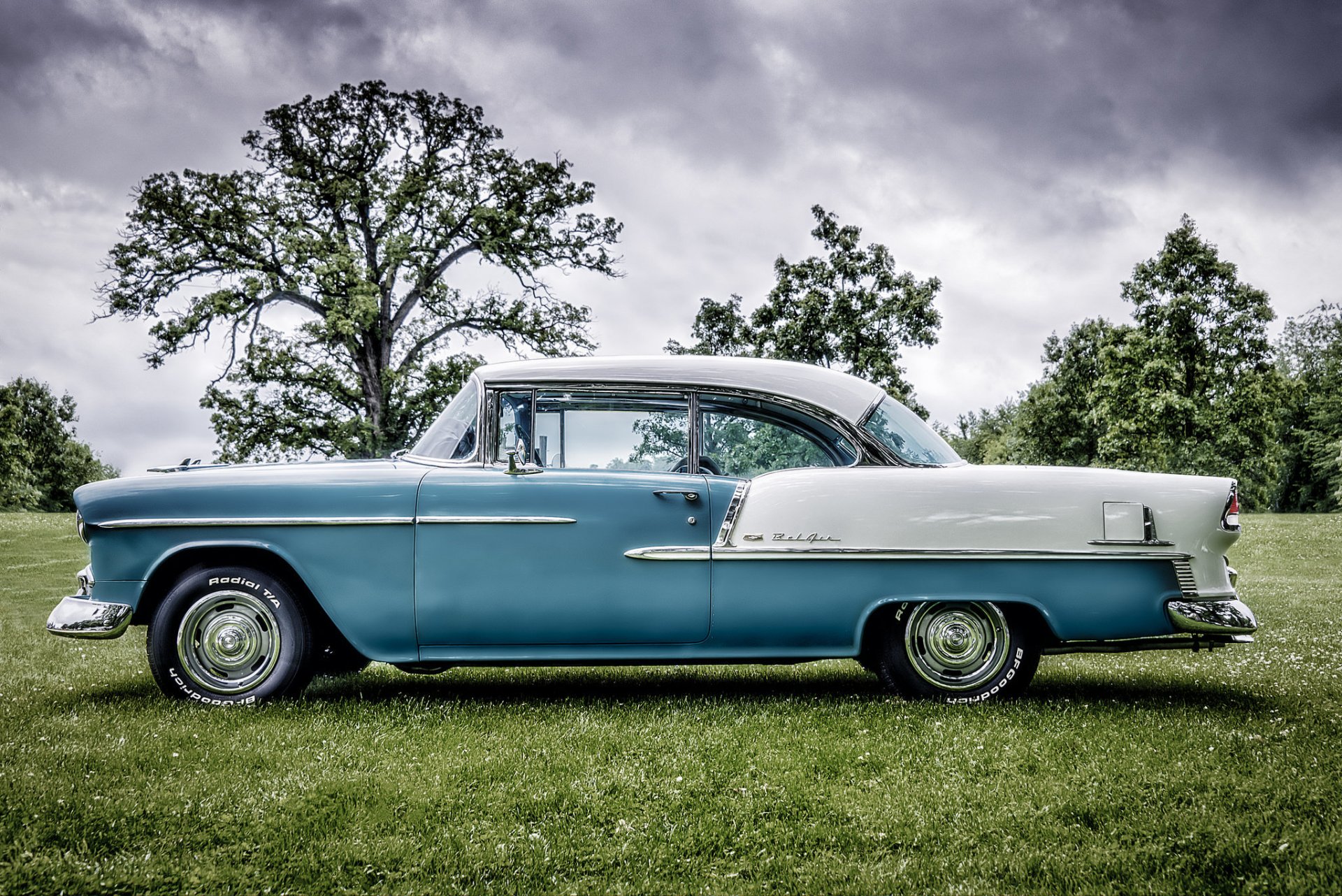 chevrolet bel air classique rétro