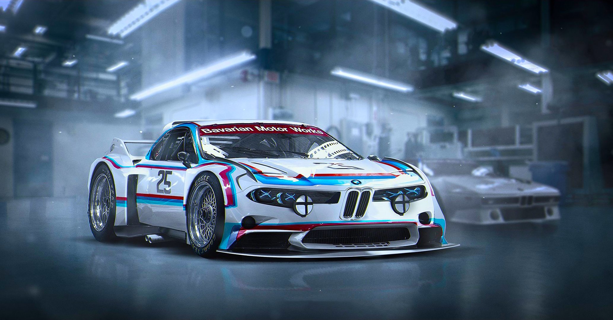 bmw 3.0 csl concetto futuro messa a punto da khyzyl salem