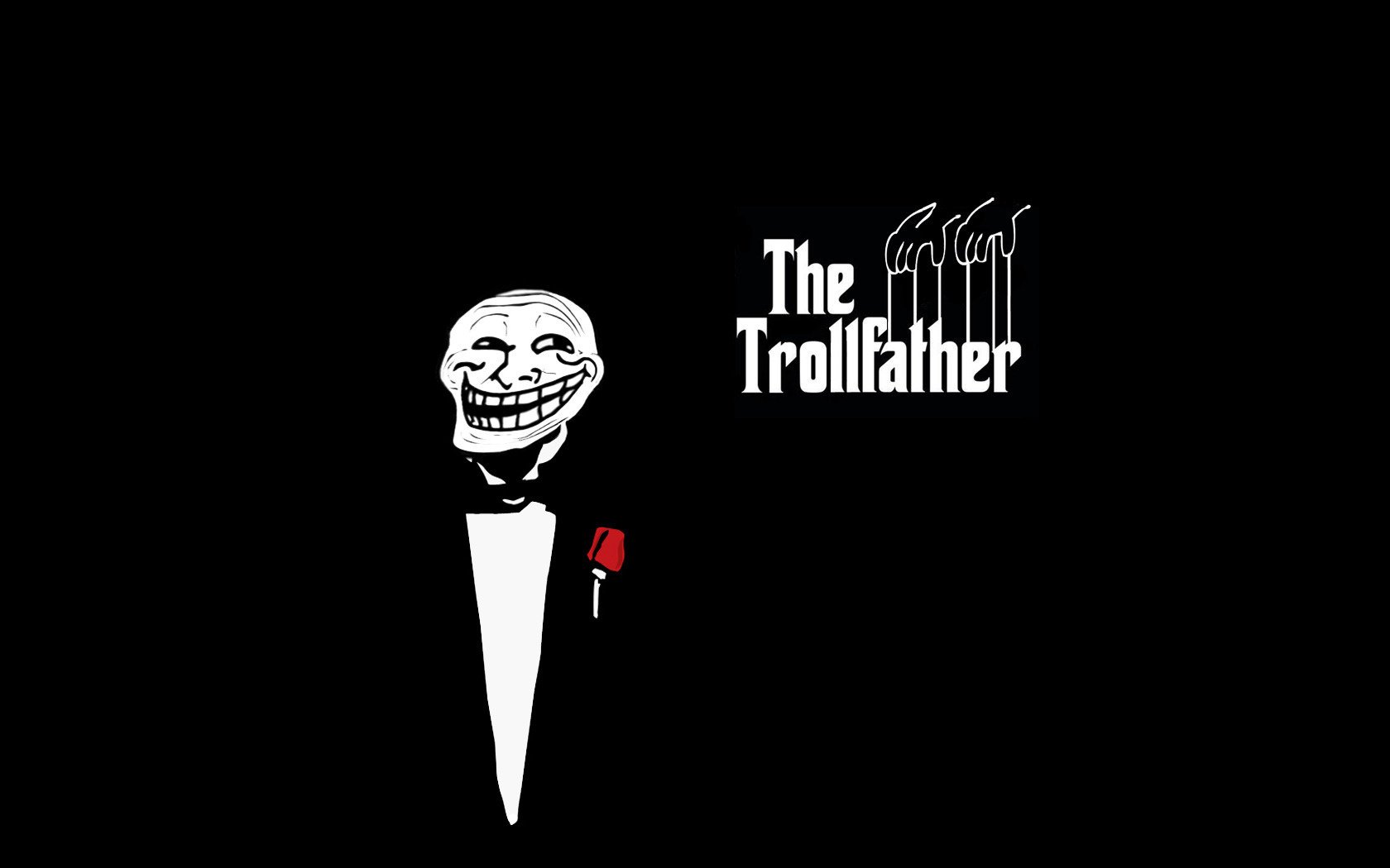 trololo coolface блядская рожаб потроллил трололо фейс фейс минимализм godfather troll рожа улыбка простота стиль рисунки аниме