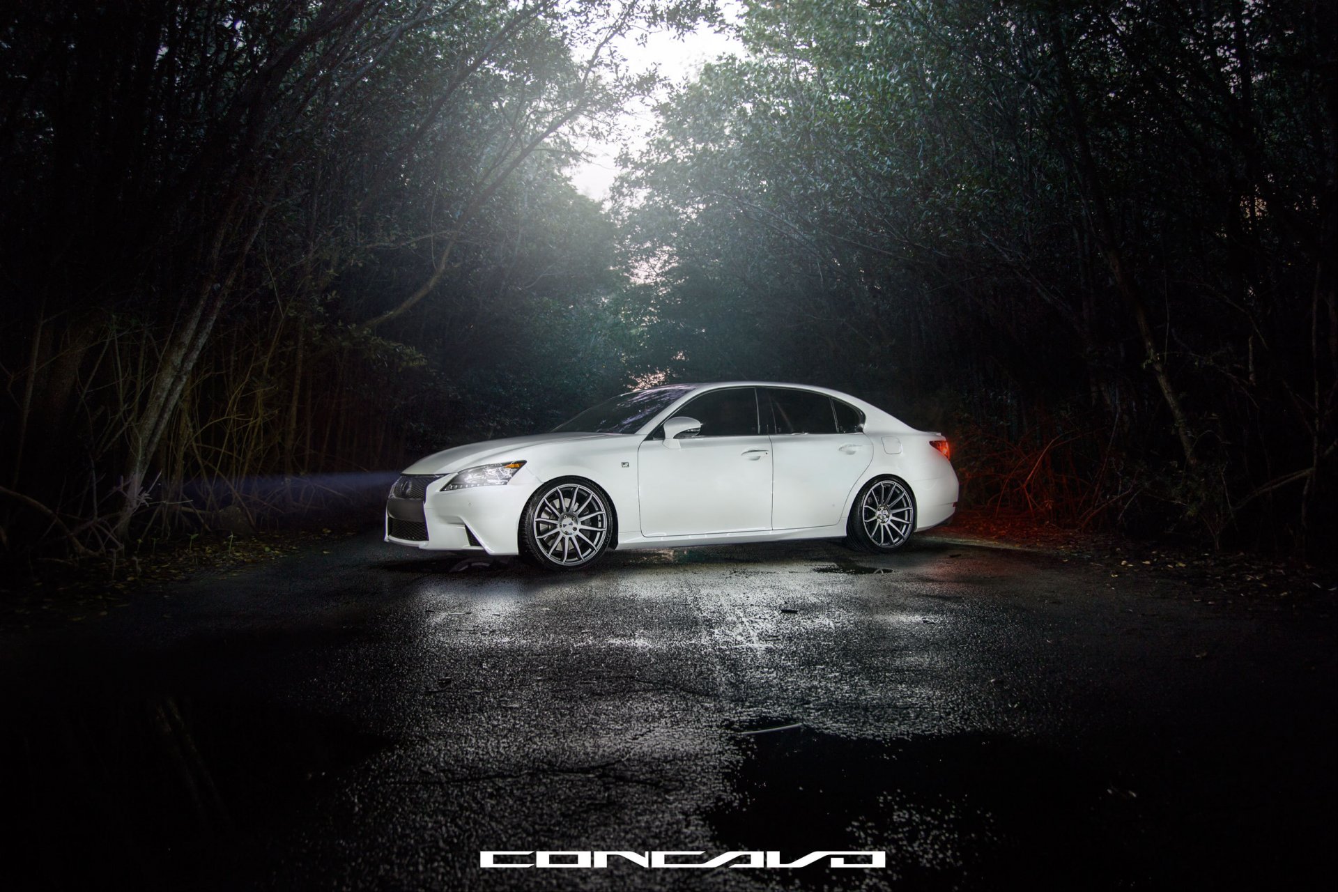 concavo koła auto samochód lexus gs350 f-sport las