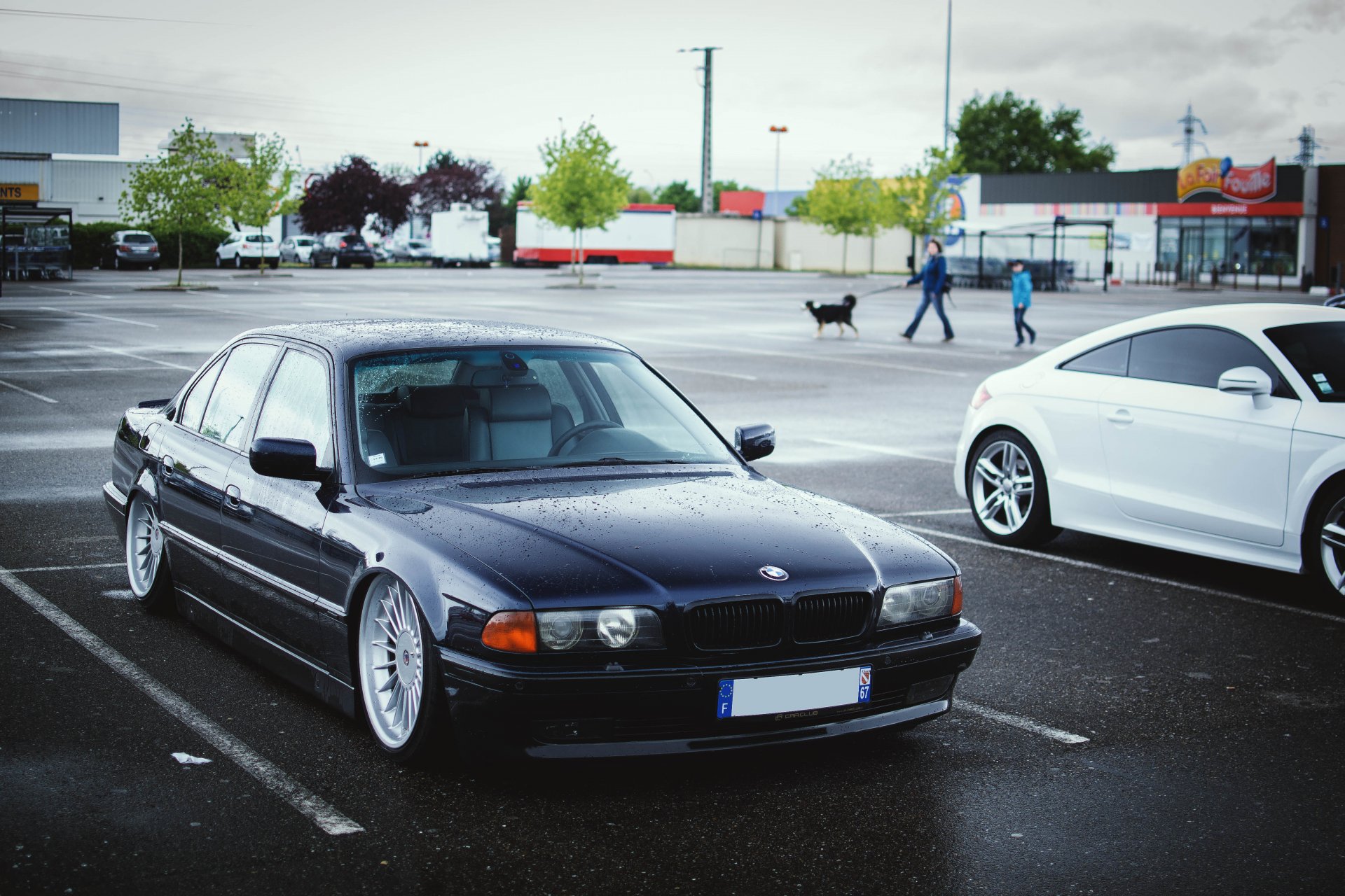 bmw 740il e38 stance tuning