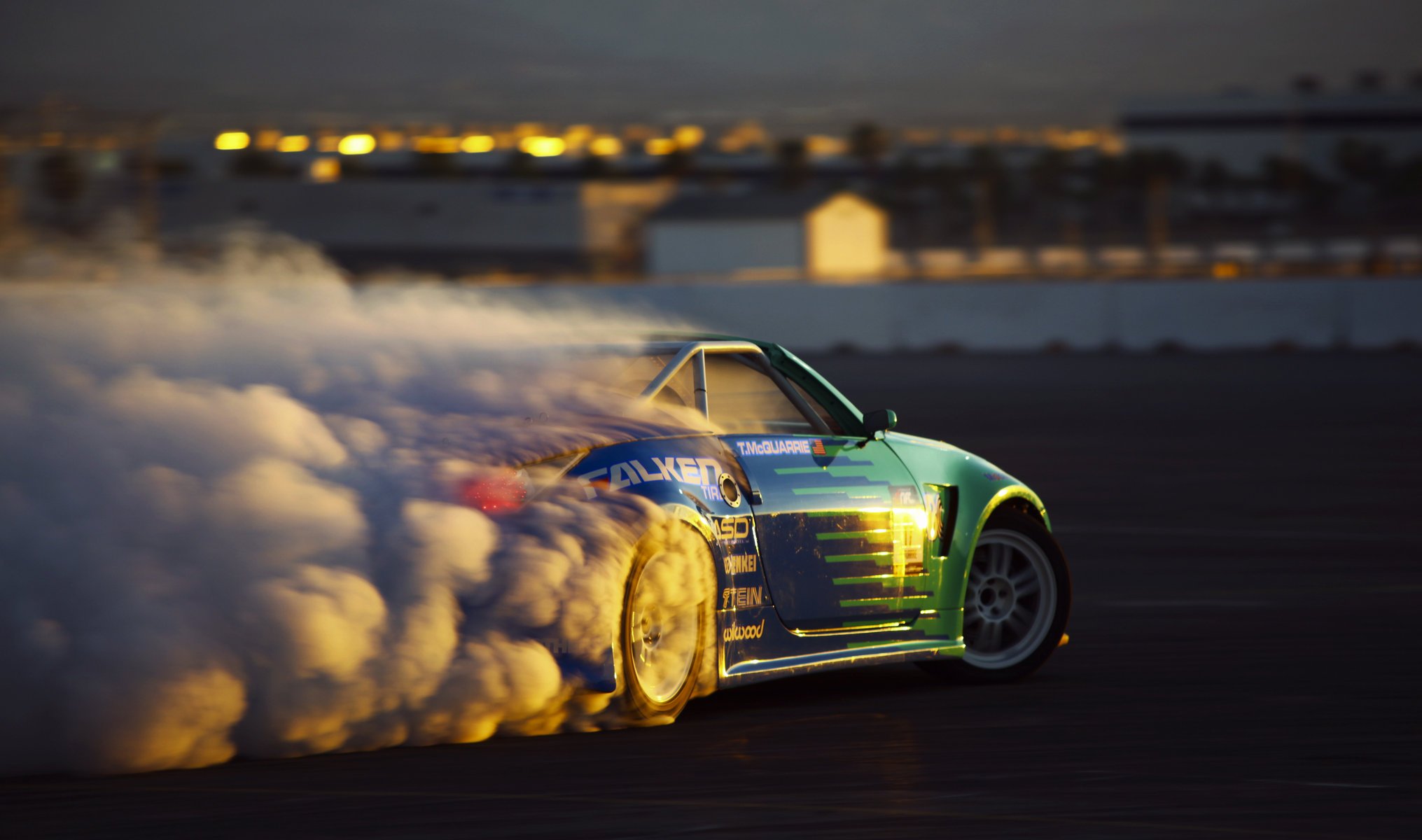 nissan 350z is drift sport smoke auto sports car transport vehicles machine race