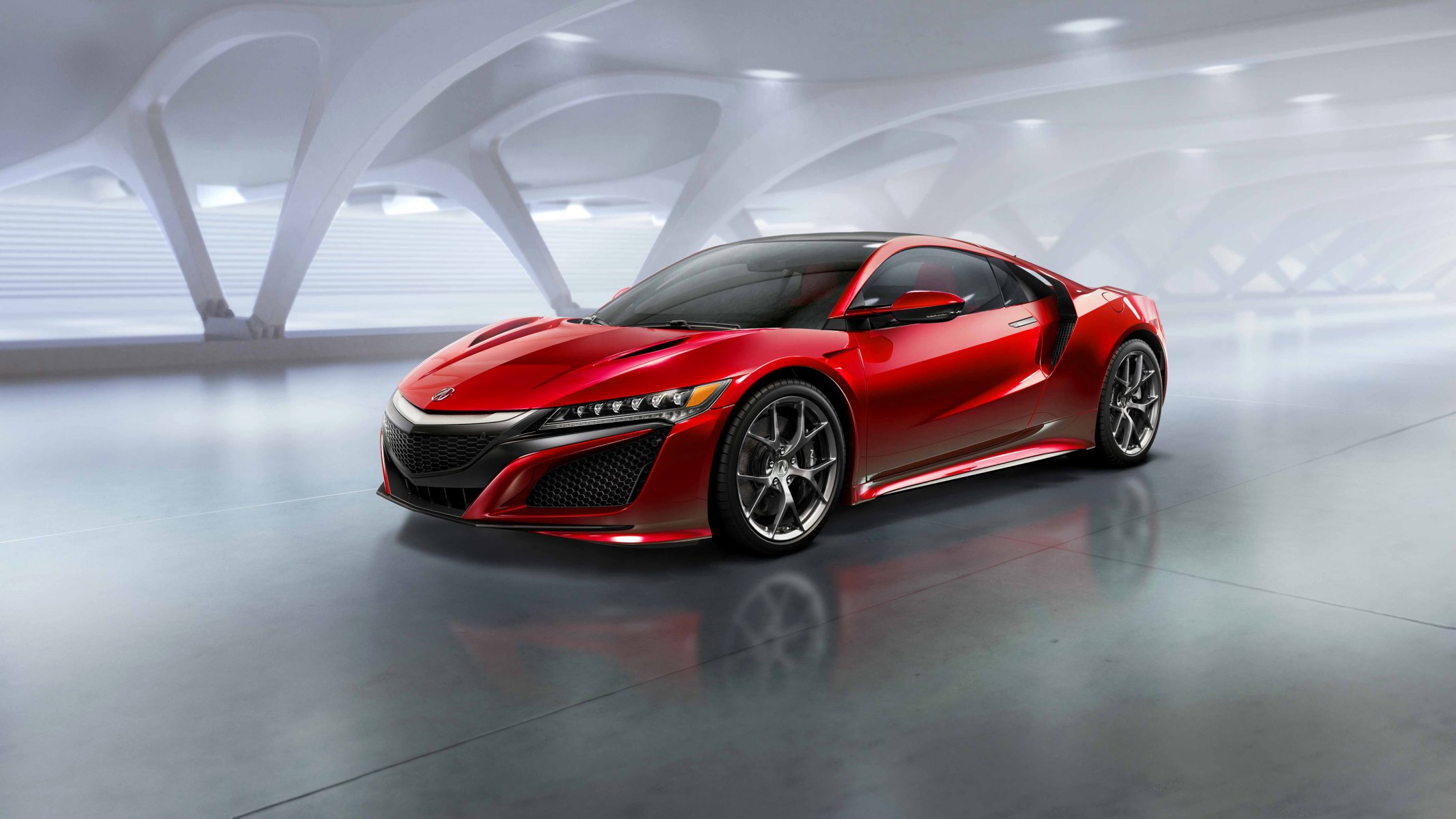 acura 2015 nsx rojo metálico coche foto