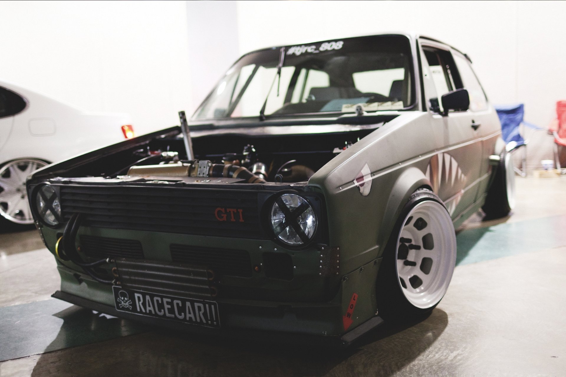 volkswagen golf mk1 gti rabbit stance to