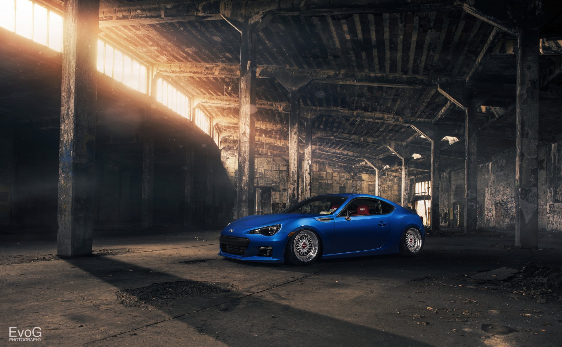 ubaru brz photo bleu