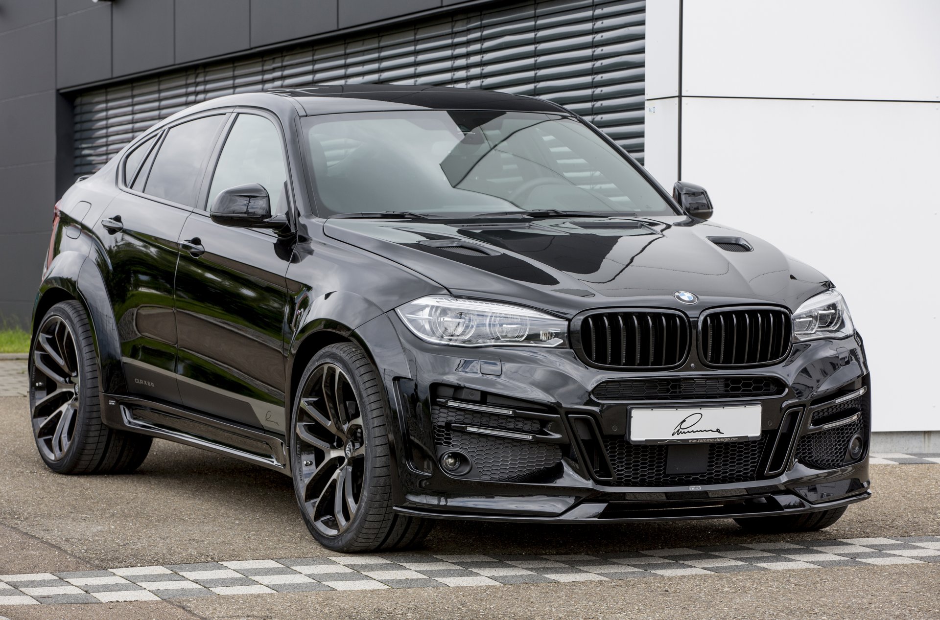 2015 г. lumma design clr bmw x6 f16 бмв