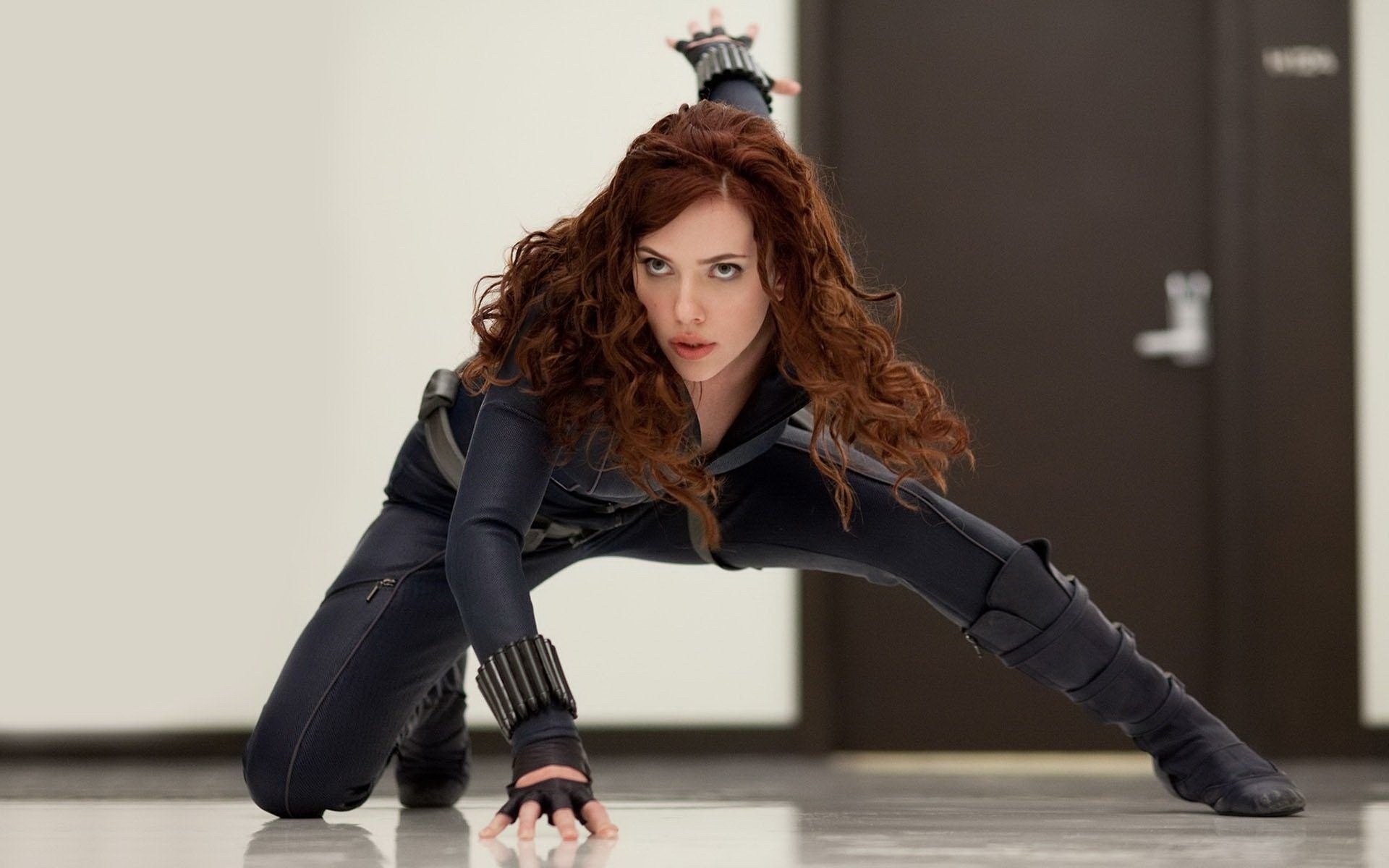 iron man iron man2 scarlett johansson scarlett johansson chicas mujeres cara actrices de cine películas pelo oscuro