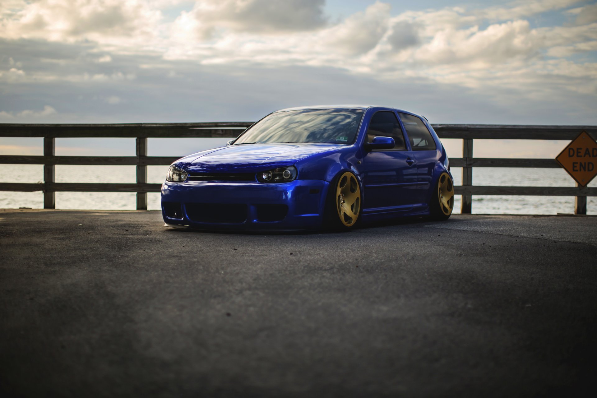 volkswagen golf mk4 bleu position volkswagen tuning