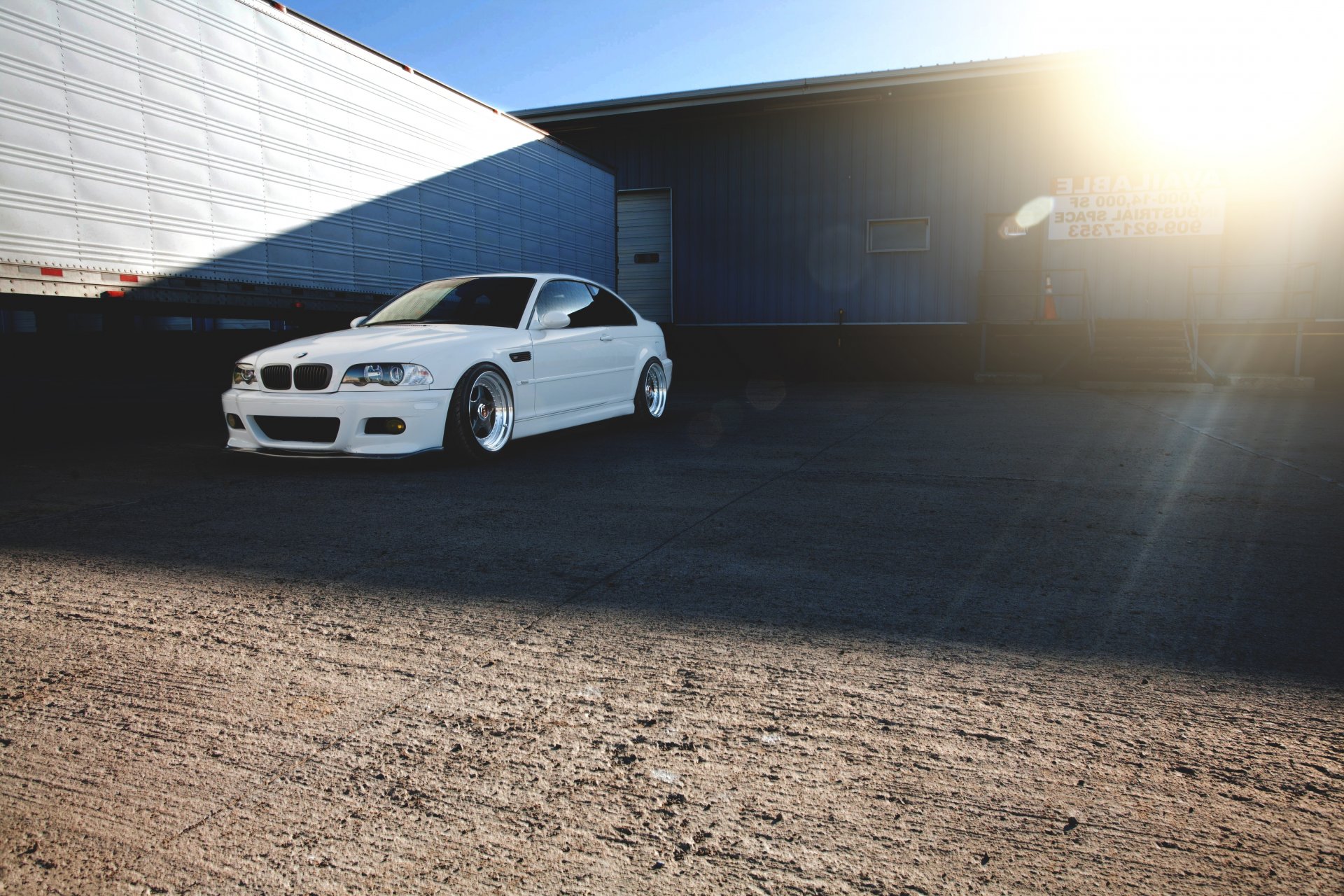 bmw m3 e46 weiß bmw schatten blendung sonne