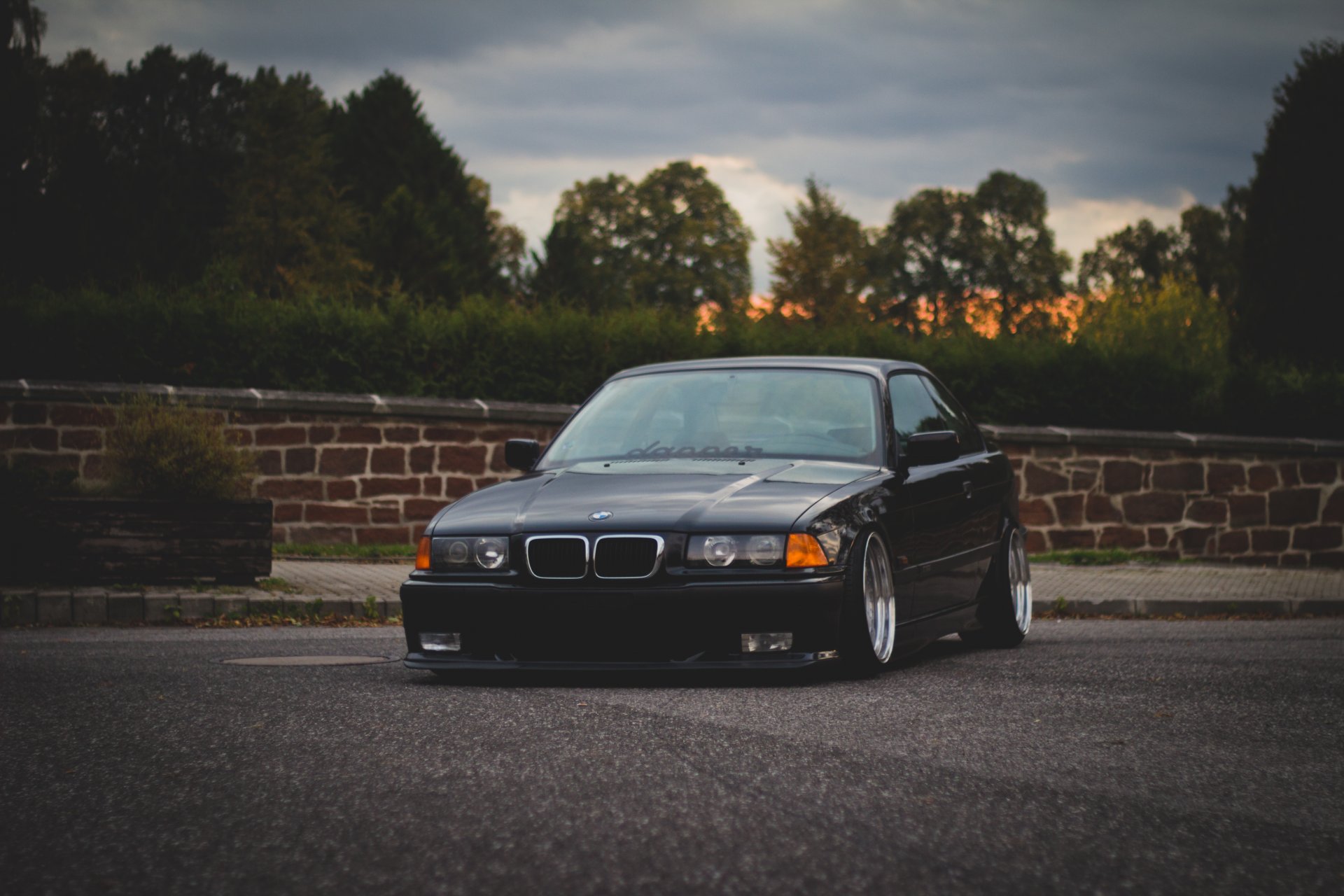 bmw m3 e36 série 3 oldschool route position bmw