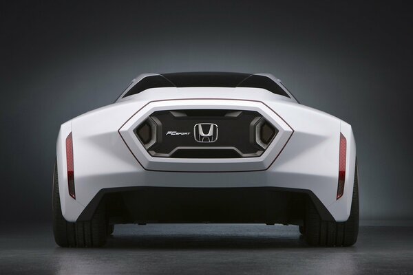 Honda FCsport blanco. Vista posterior