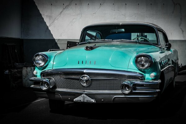 Classic retro buick car