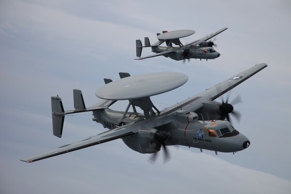 Northrop grumman Flugzeuge auf Mission