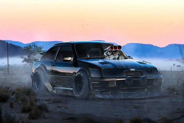 Ford Tuning en el estilo de Mad Max