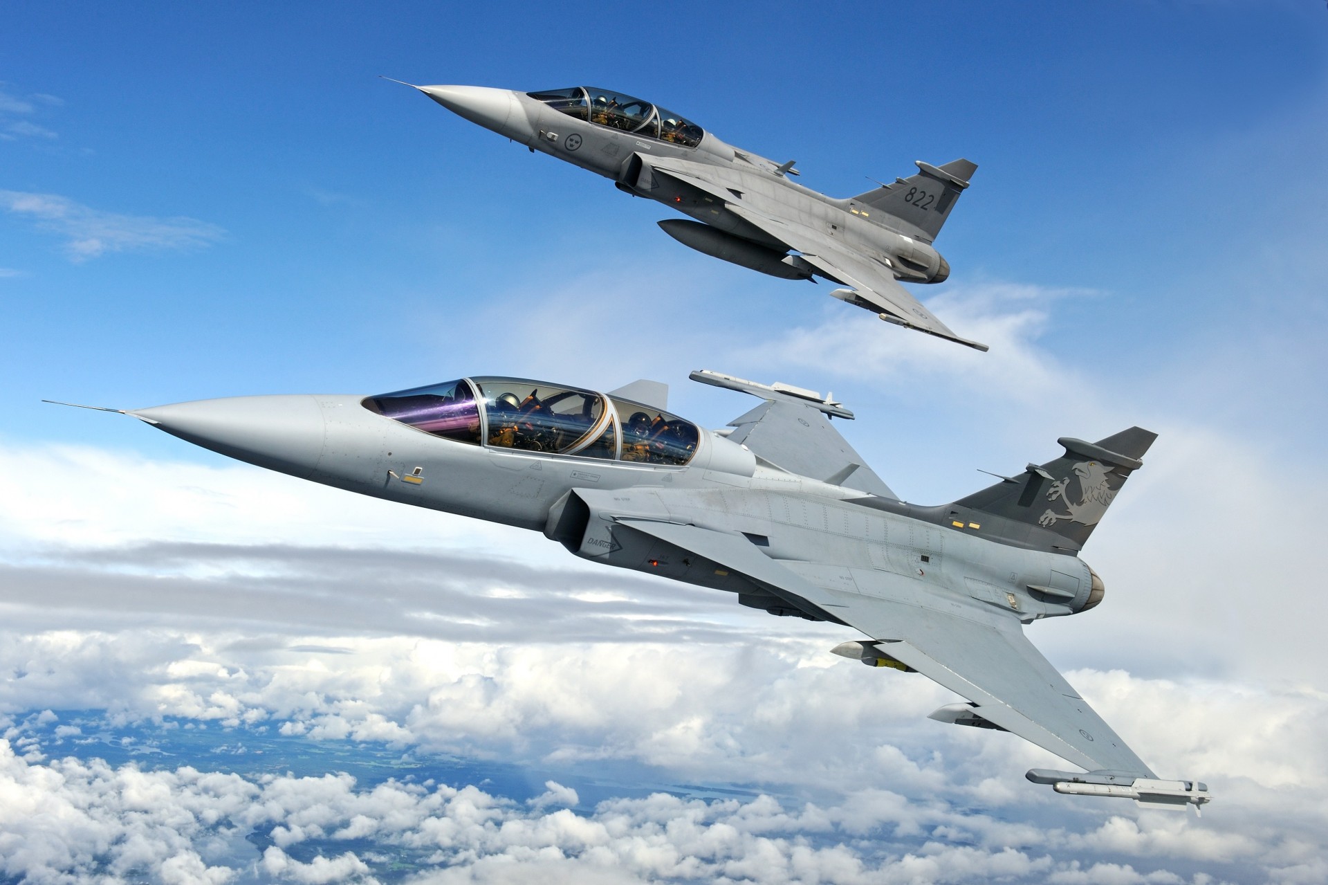 gripen caza ejército saab