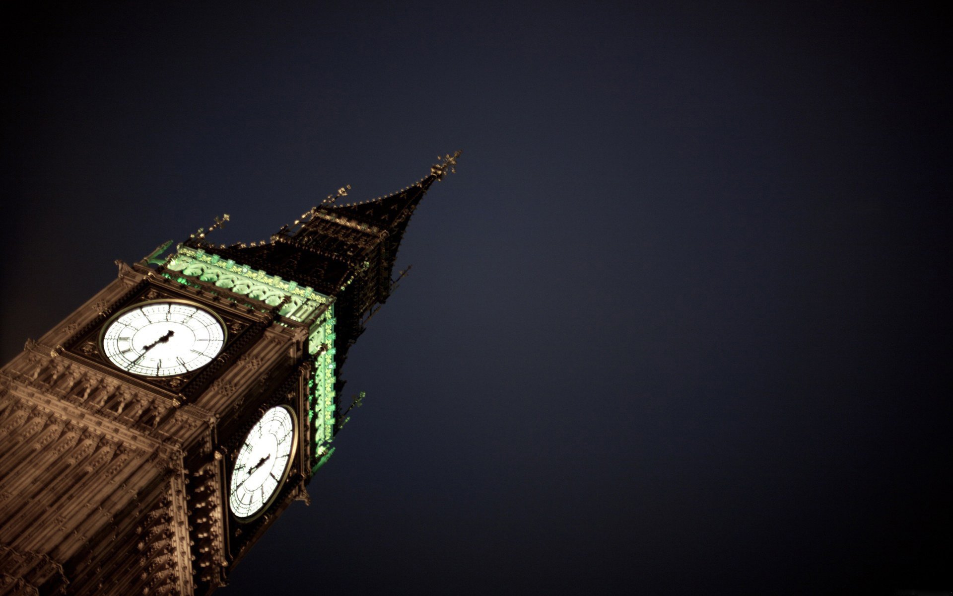 london big ben england britain watch night city the night sky the lights of the city