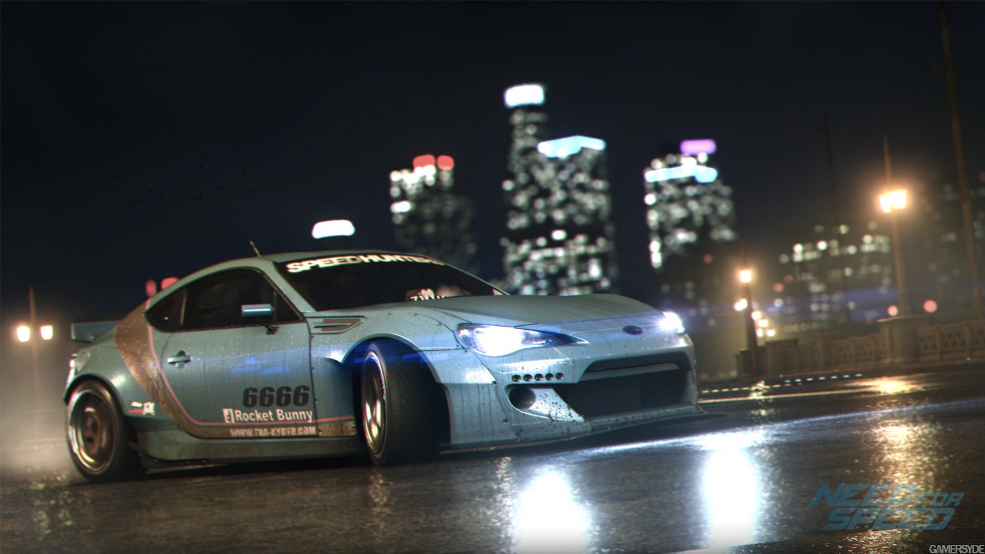 ubaru brz rocket bunny need for speed 2015 nigth race game