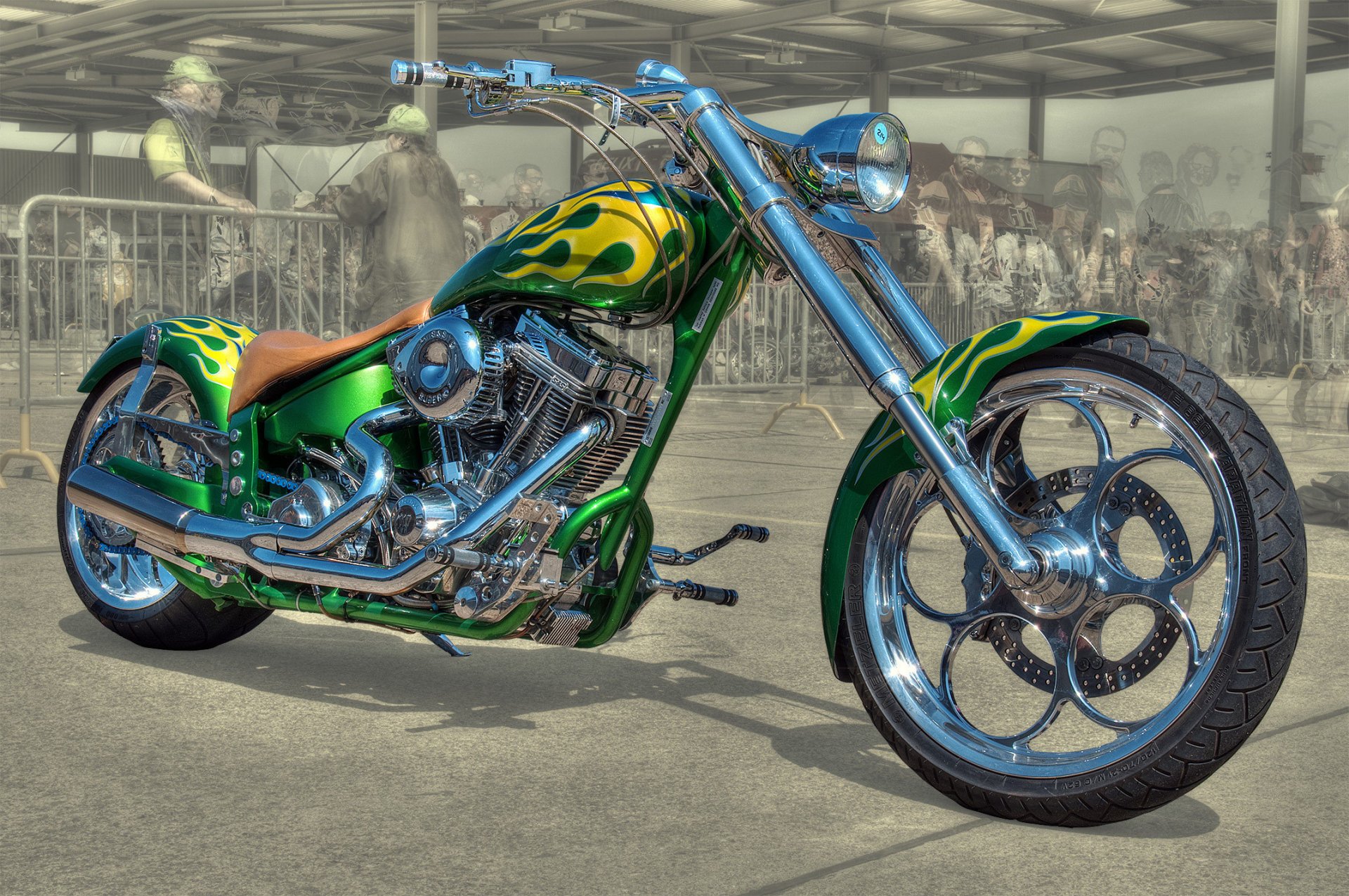 fahrrad motorrad design airbrush form stil hintergrund hdr