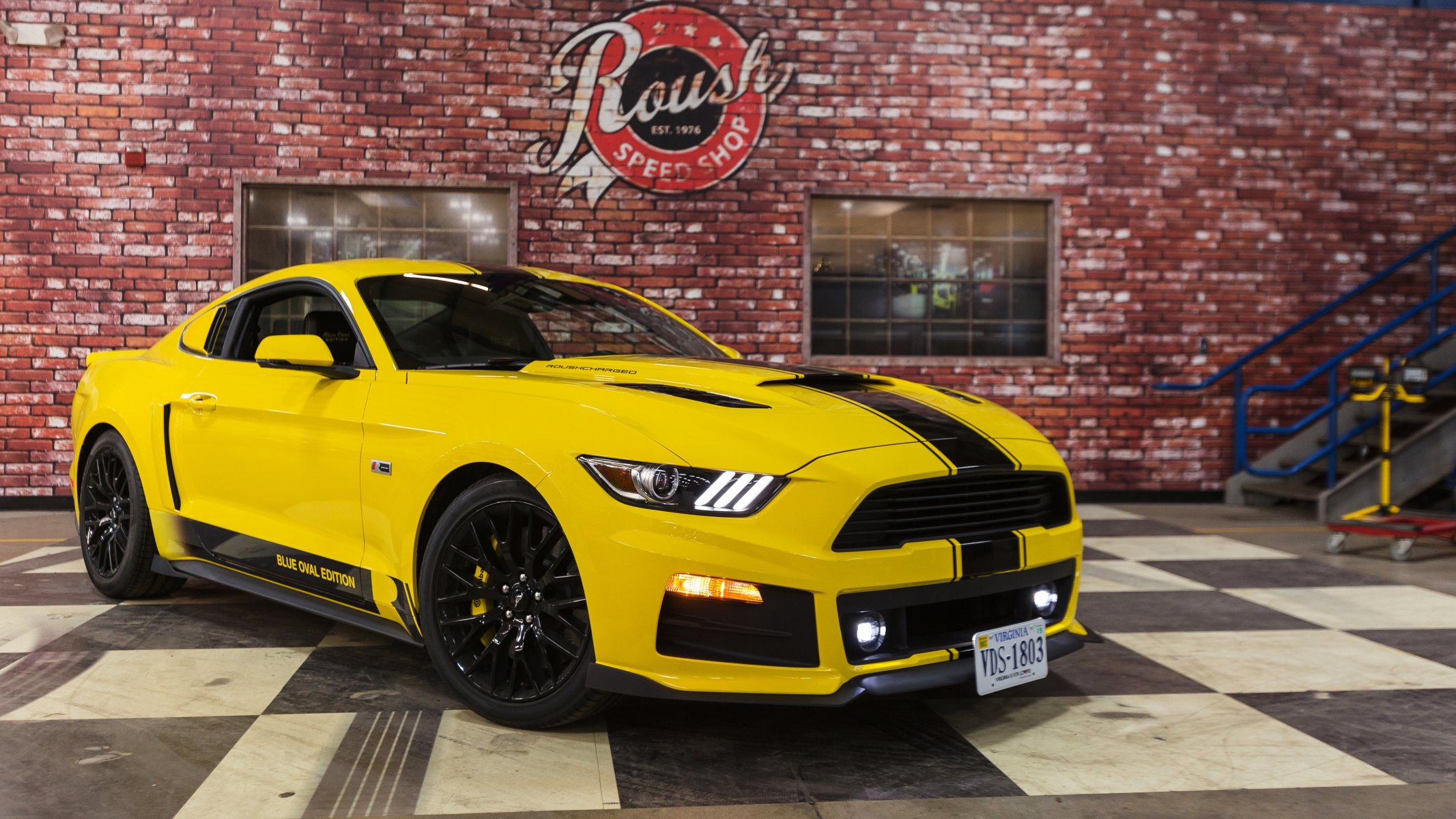 2015 rausch r2300 bleu ovale édition ford mustang shelby gt350 tuning