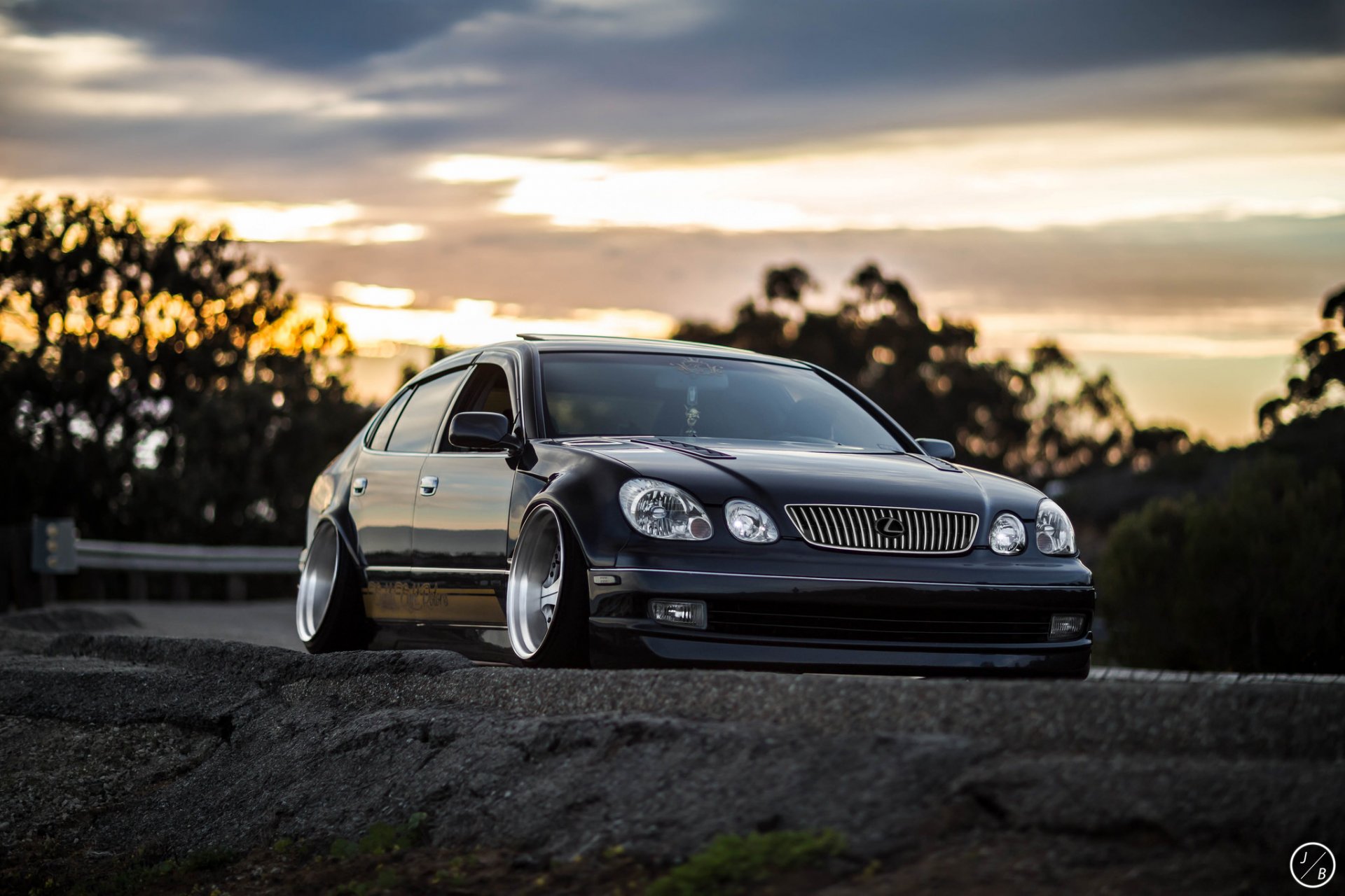 lexus gs voiture tuning position