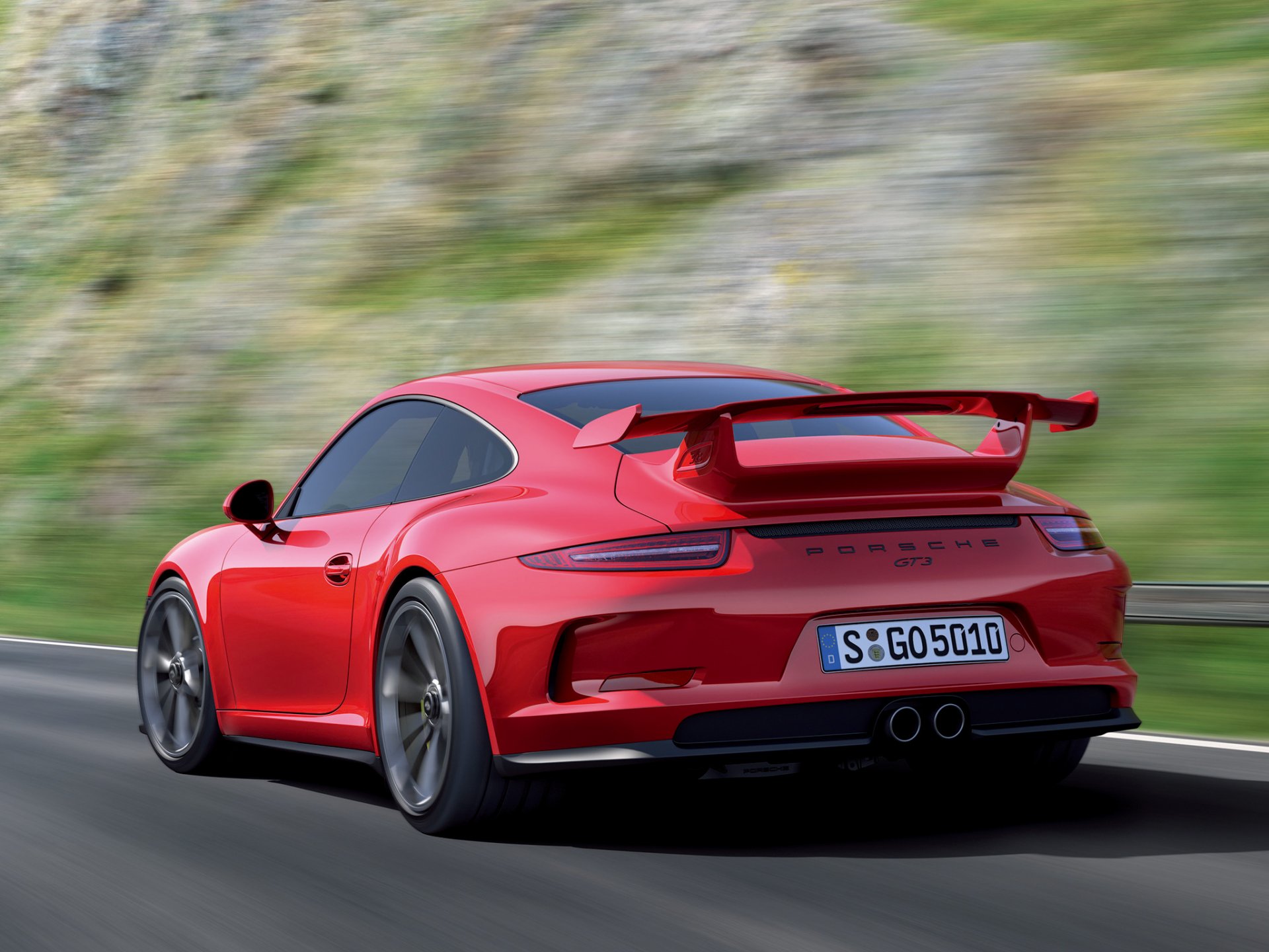 porsche 911 gt3 heckklappe spoiler geschwindigkeit