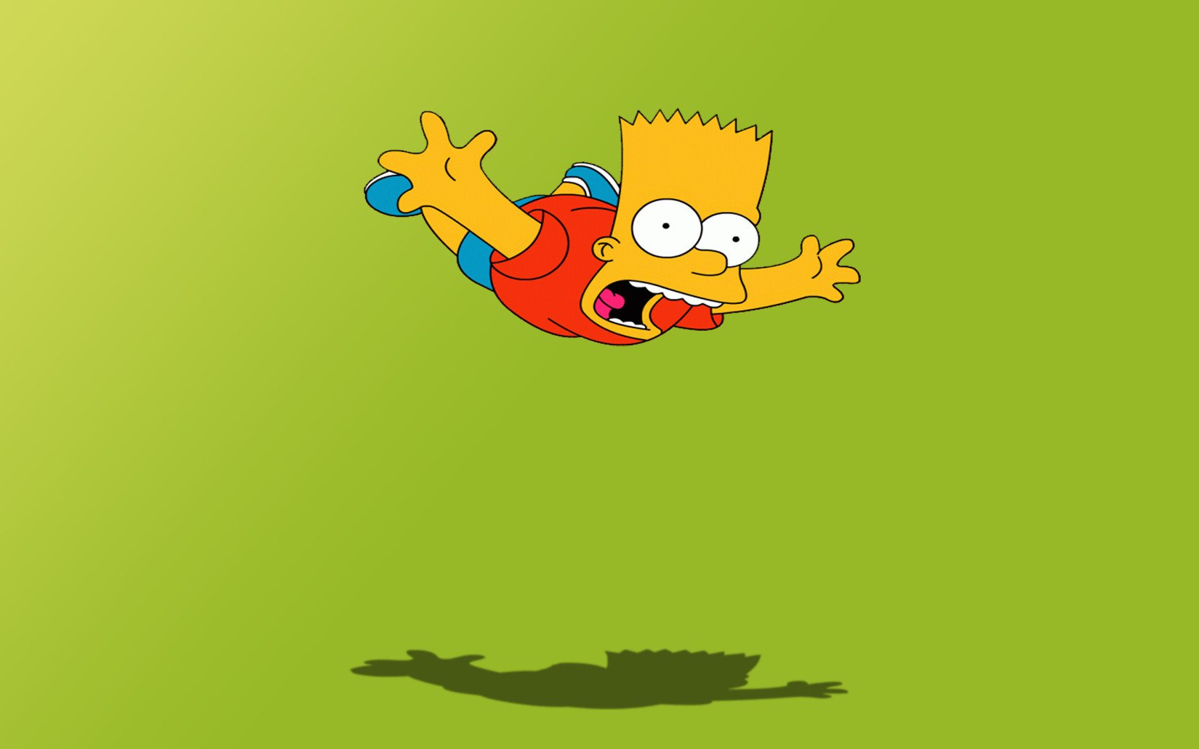 kreskówka the simpsons bart simpsonowie bart lot nowy jork film seriale serial animowany