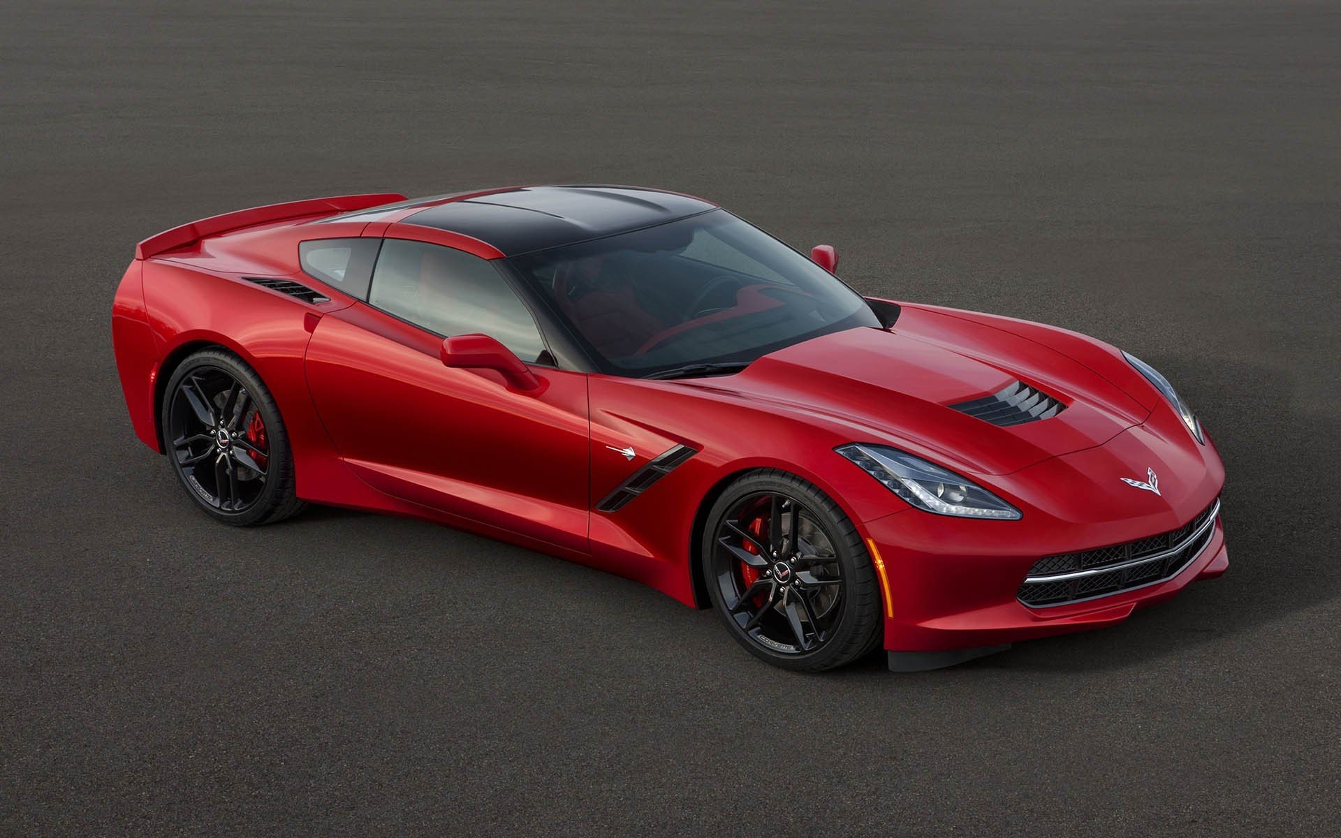 corvette c7 auto auto rosso chevrolet