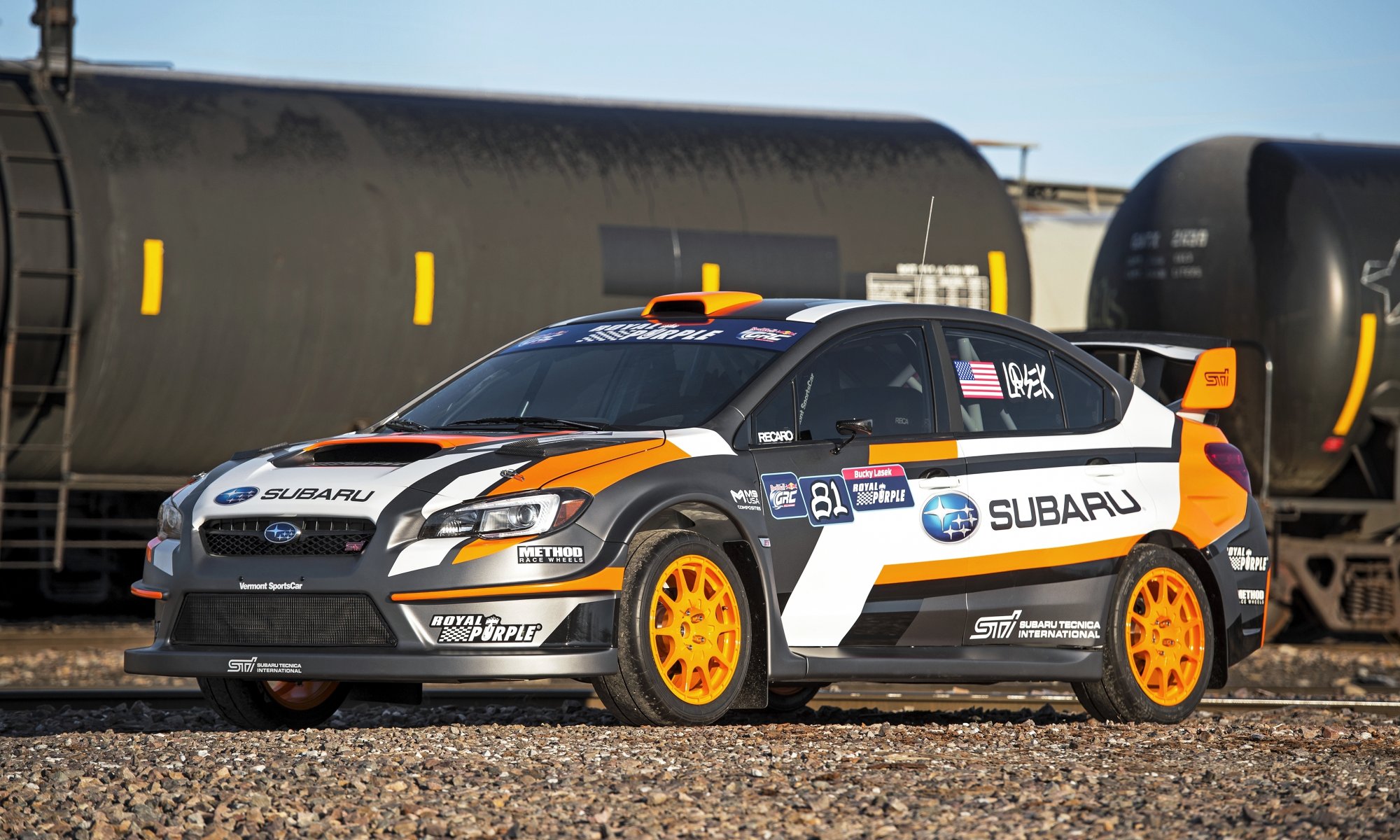 2015 subaru wrx sti rallycross subaru