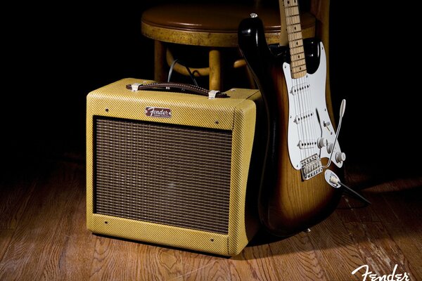 Instrumentos musicales: Fender y guitarra eléctrica