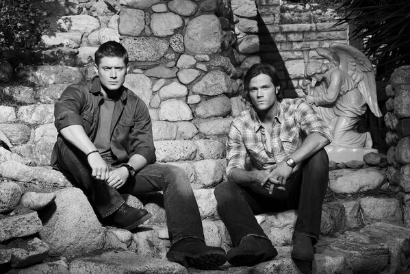 Actores de la serie Supernatural - Jensen Ackles y Jared Padalecki