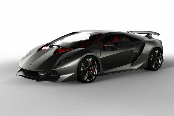 Luxury sports car lamborghini sesto elemento